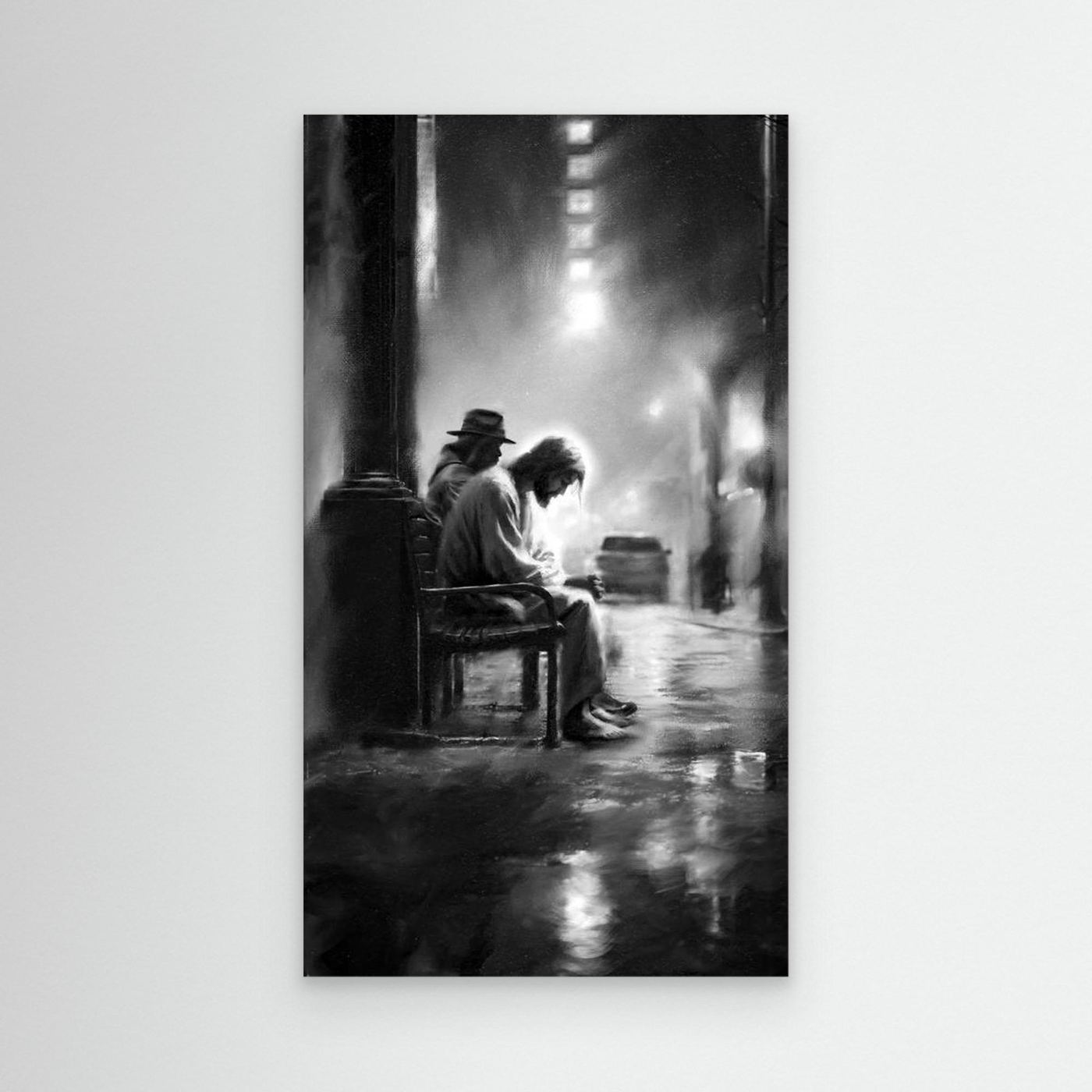 LO I AM WITH YOU ALWAYS by WalkInHISLight.art - Fine Art Canvases