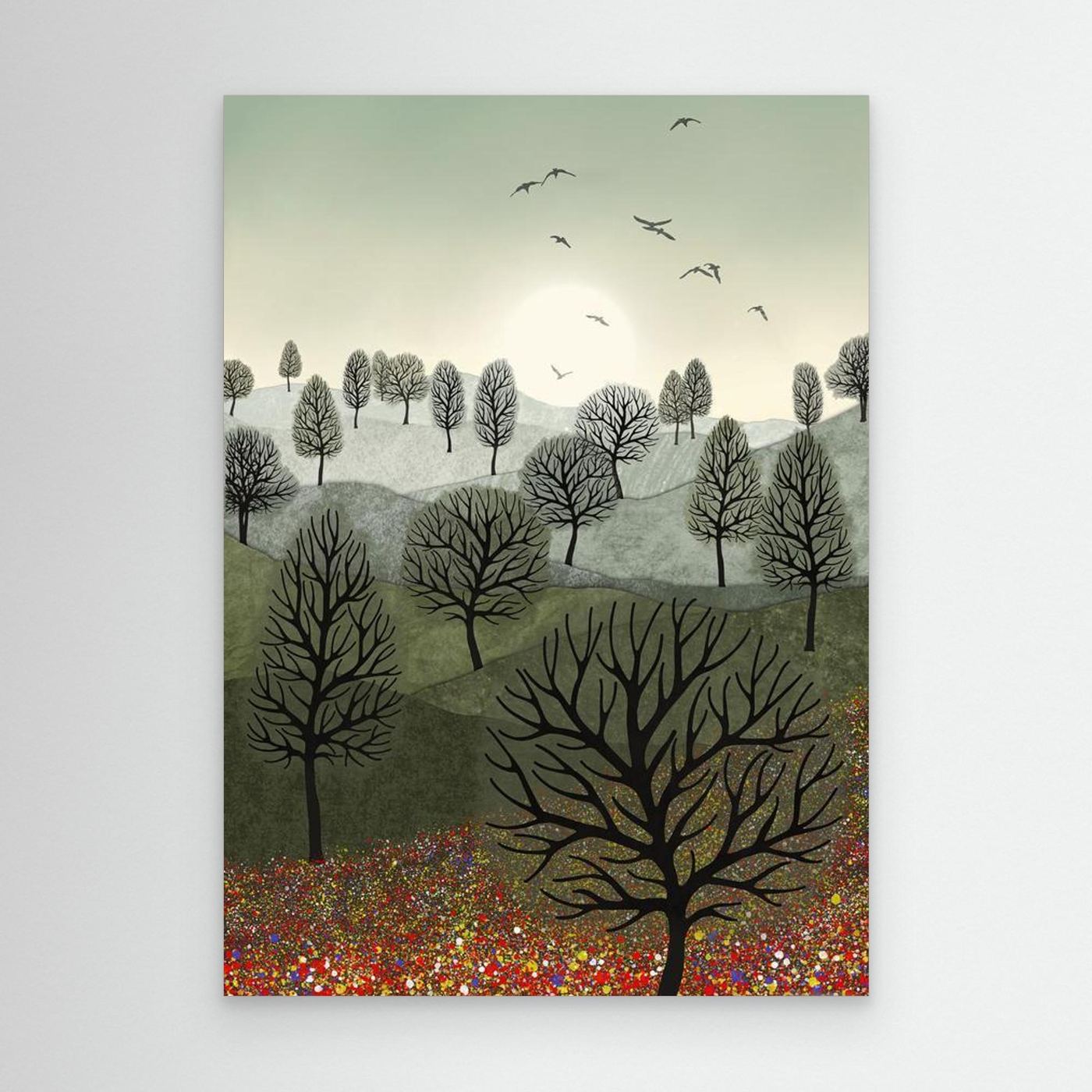 A SPASH OF COLOUR by WalkinHISlight.art - Fine Art Canvases