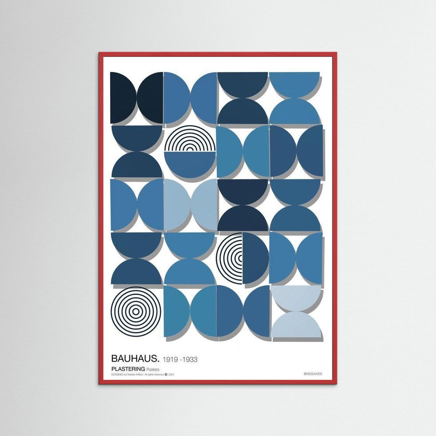 BAUHAUS 1919-1931 D002 V4 by WalkinHISlight.art - Fine Art Printed Posters
