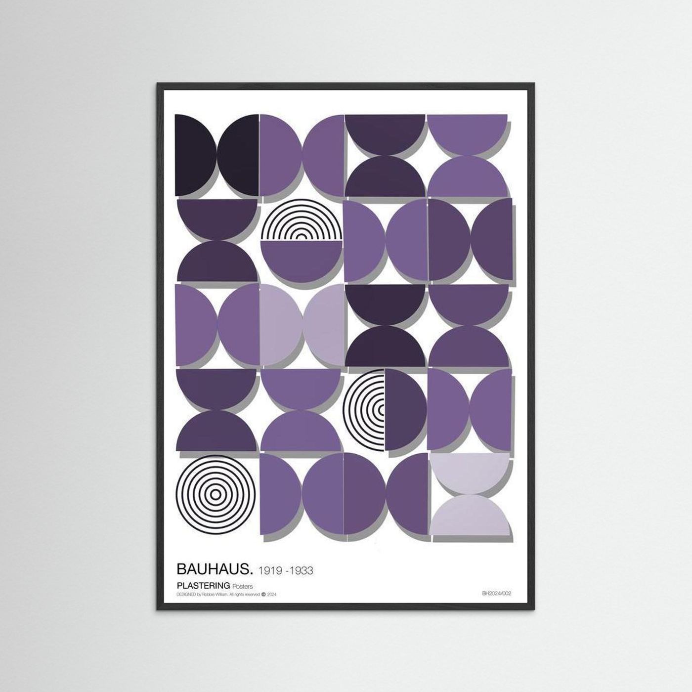 BAUHAUS 1919-1933 D002 V5 by WalkinHISlight.art - Fine Art Printed Posters
