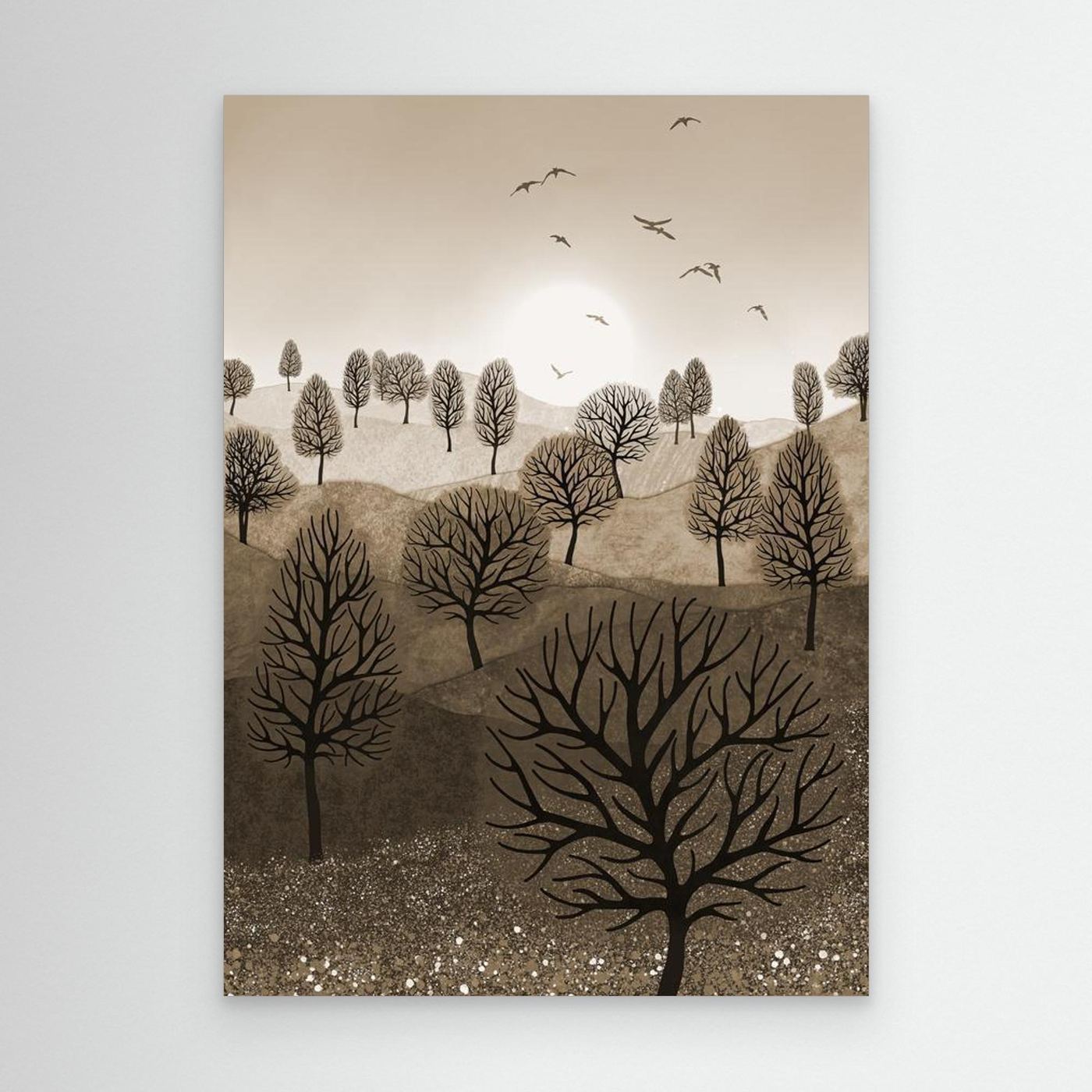 A SPLASH OF COLOUR 'Sepia' by WalkinHISlight.art - Fine Art Canvases