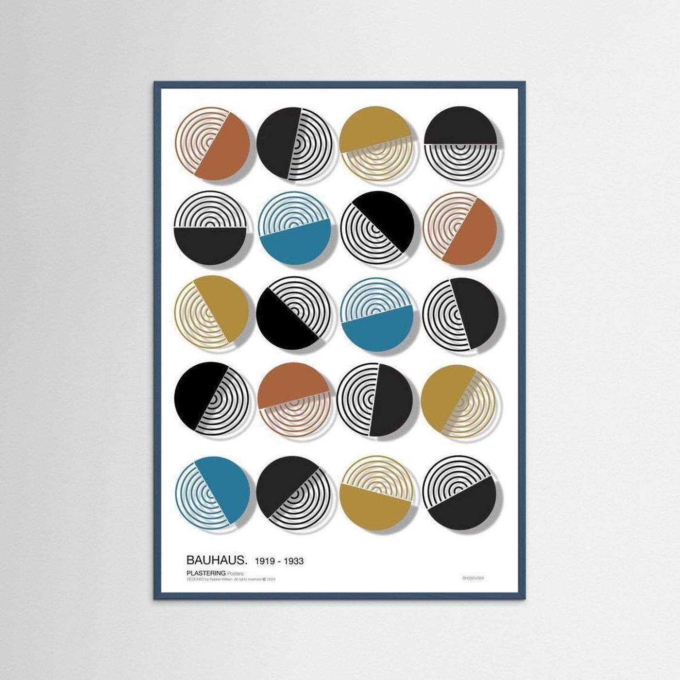 BAUHAUS 1919-1933 D001 V5  by WalkinHISlight.art - Fine Art Printed Posters