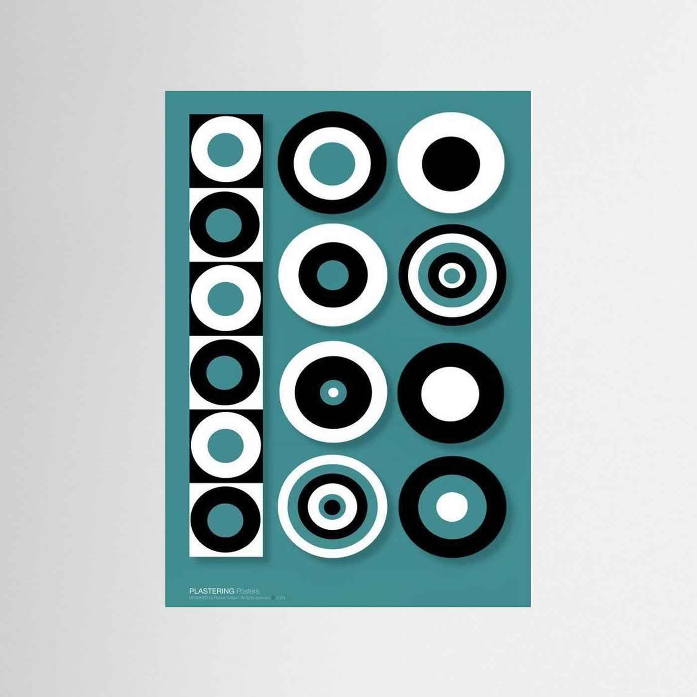 BAUHAUS 1919-1933  D004 V1  by WalkinHISlight.art - Fine Art Printed Posters