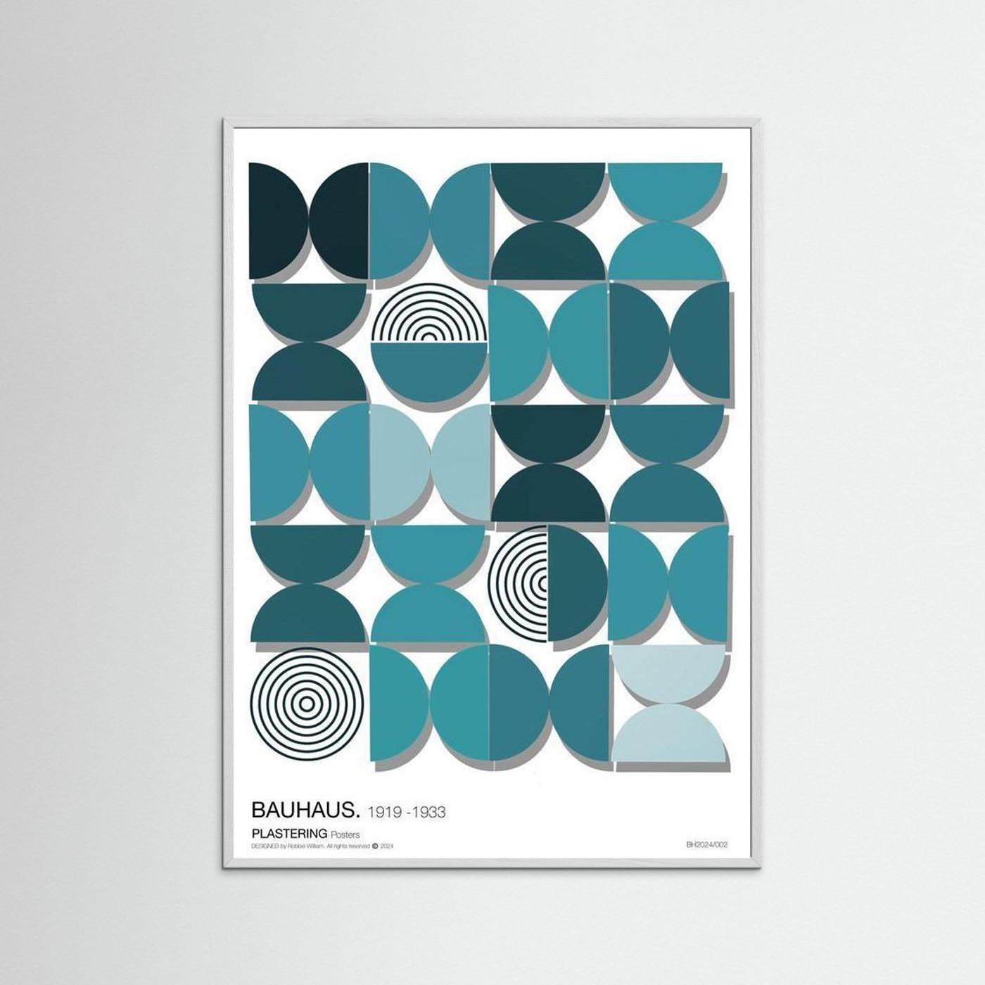 BAUHAUS 1919-1933 D002 V1  by WalkinHISlight.art - Fine Art Printed Posters