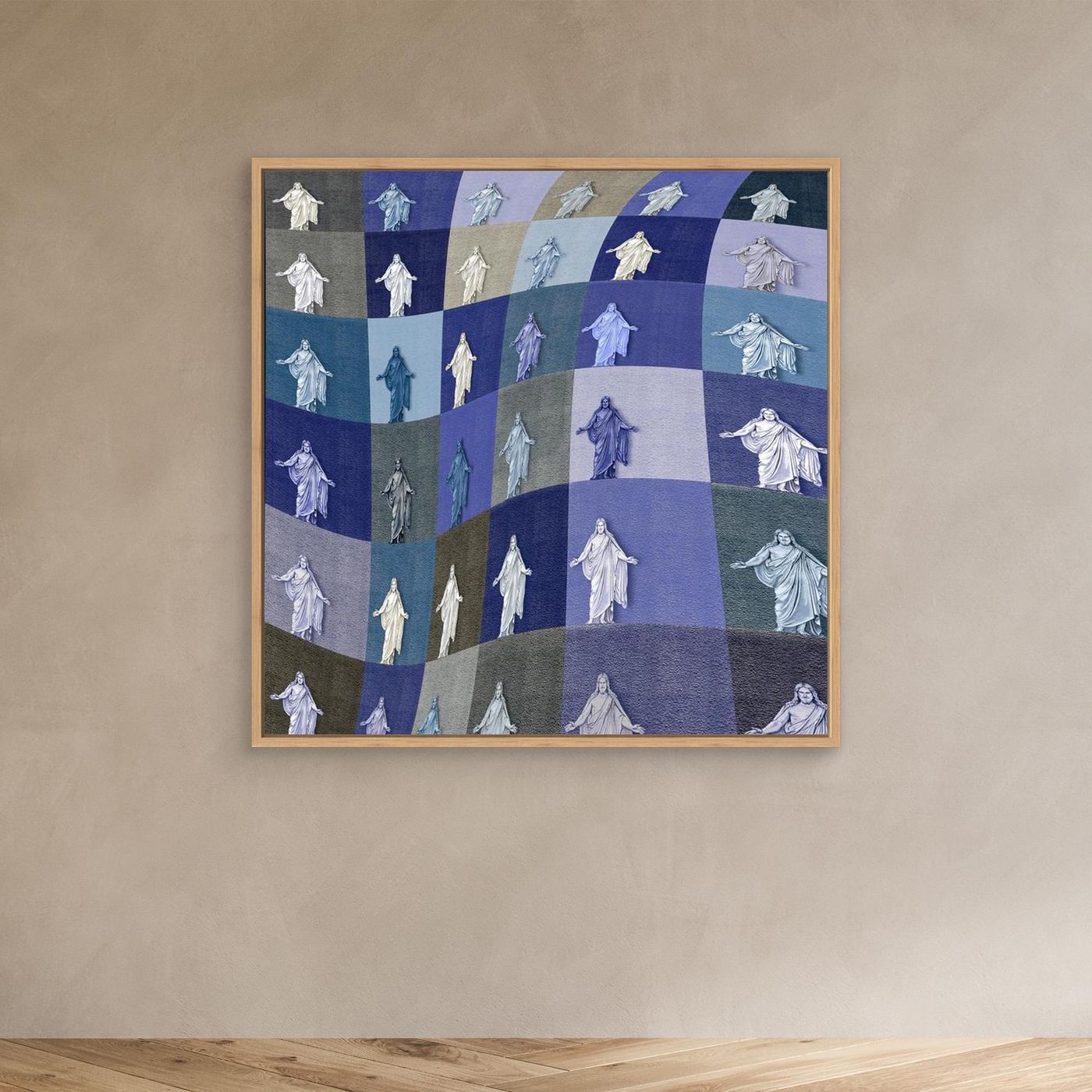WOVEN INTO US 1  'Waves' by WalkinHISlight.art - Fine Art Canvases