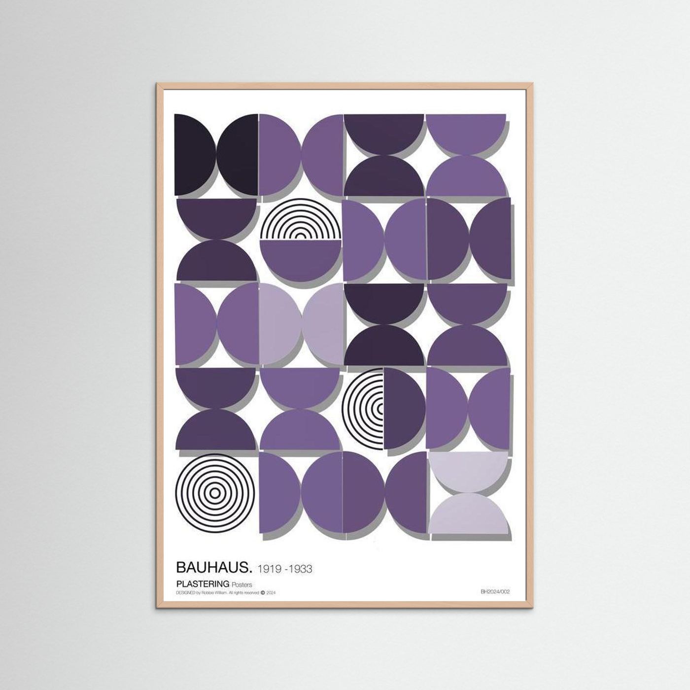 BAUHAUS 1919-1933 D002 V5 by WalkinHISlight.art - Fine Art Printed Posters