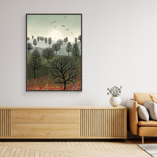 A SPASH OF COLOUR  by WalkinHISlight.art - Fine Art Canvases