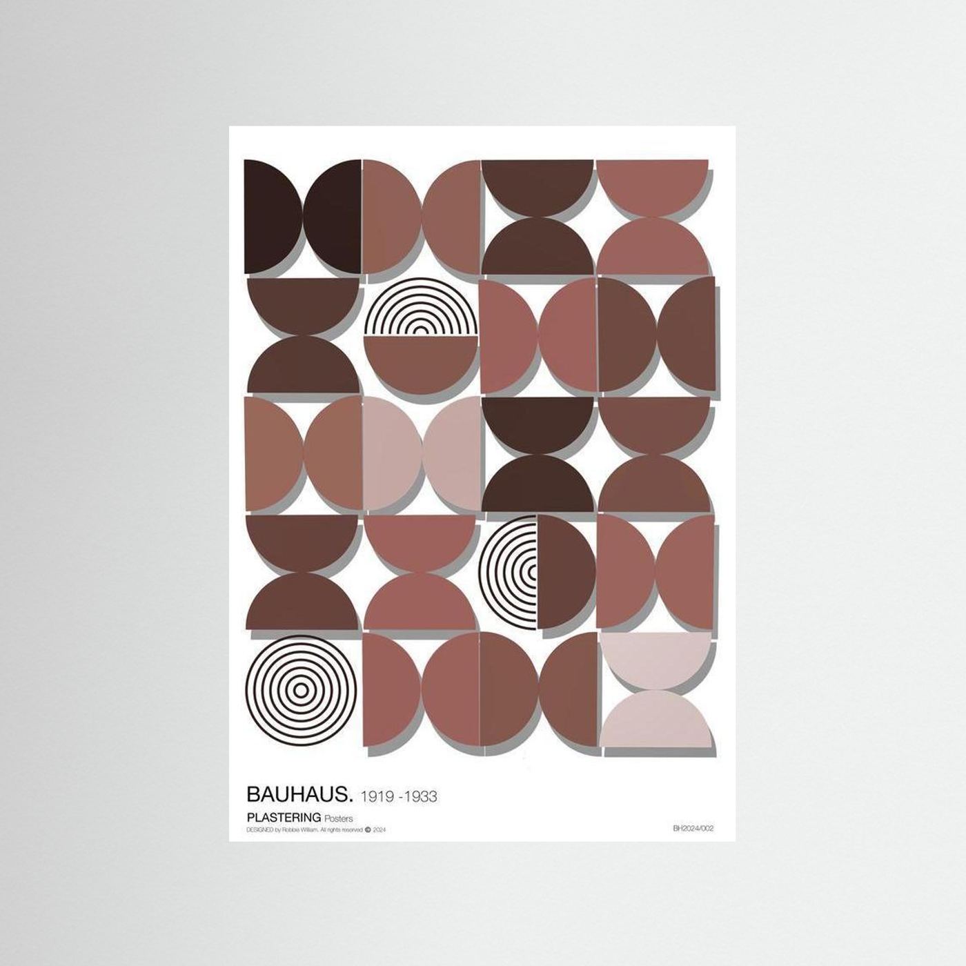 BAUHAUS 1919-1933 D002 V2 by WalkinHISlight.art - Fine Art Printed Posters