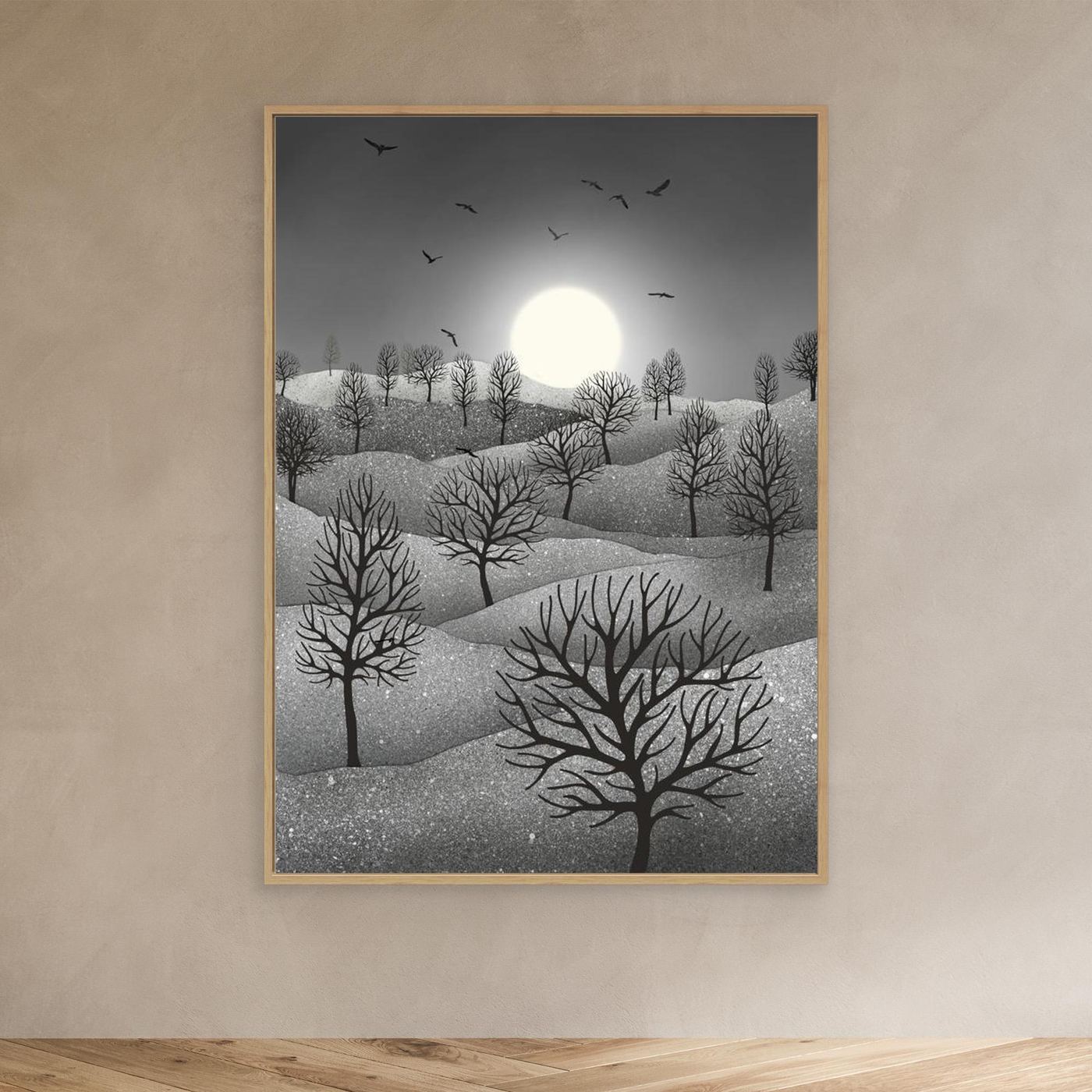 WINTER SPARKLES  by WalkinHISlight.art - Fine Art Canvases
