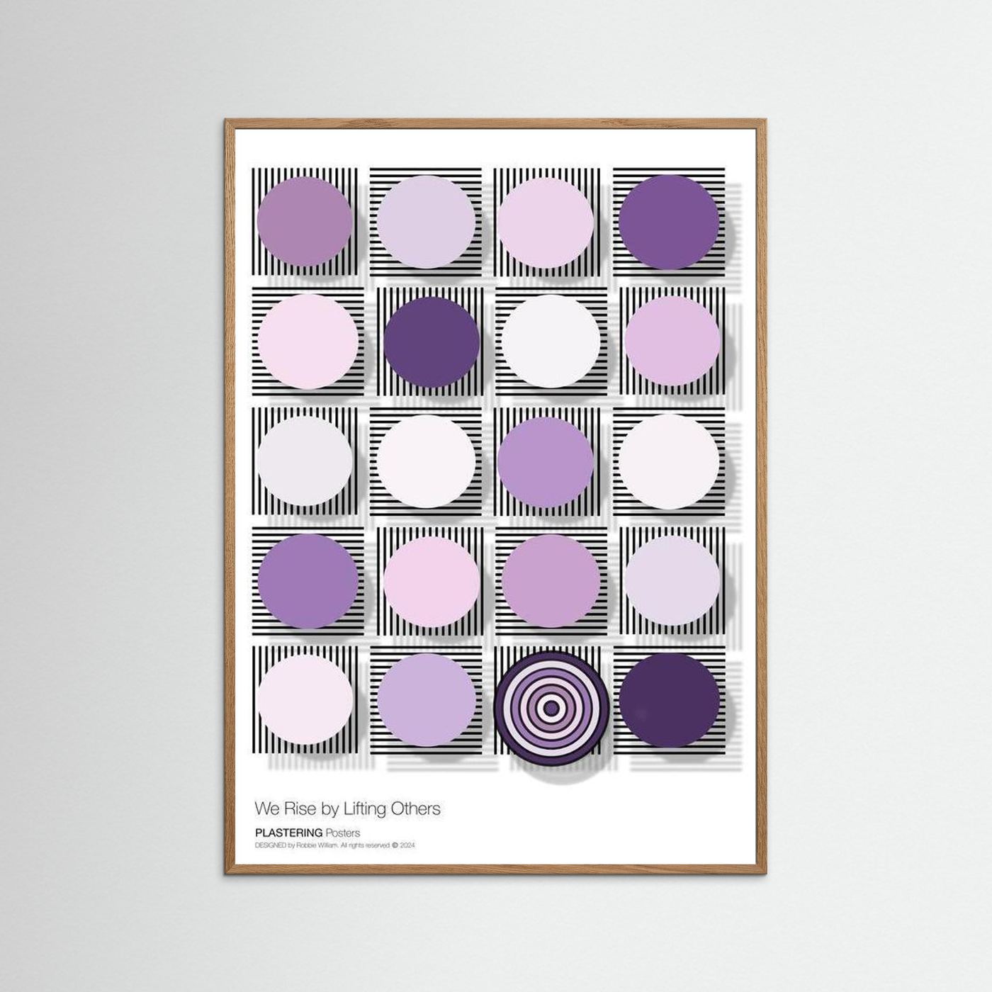 WE RISE BY LIFTING OTHERS - D003 V3 by WalkinHISlight.art - Fine Art Printed Posters