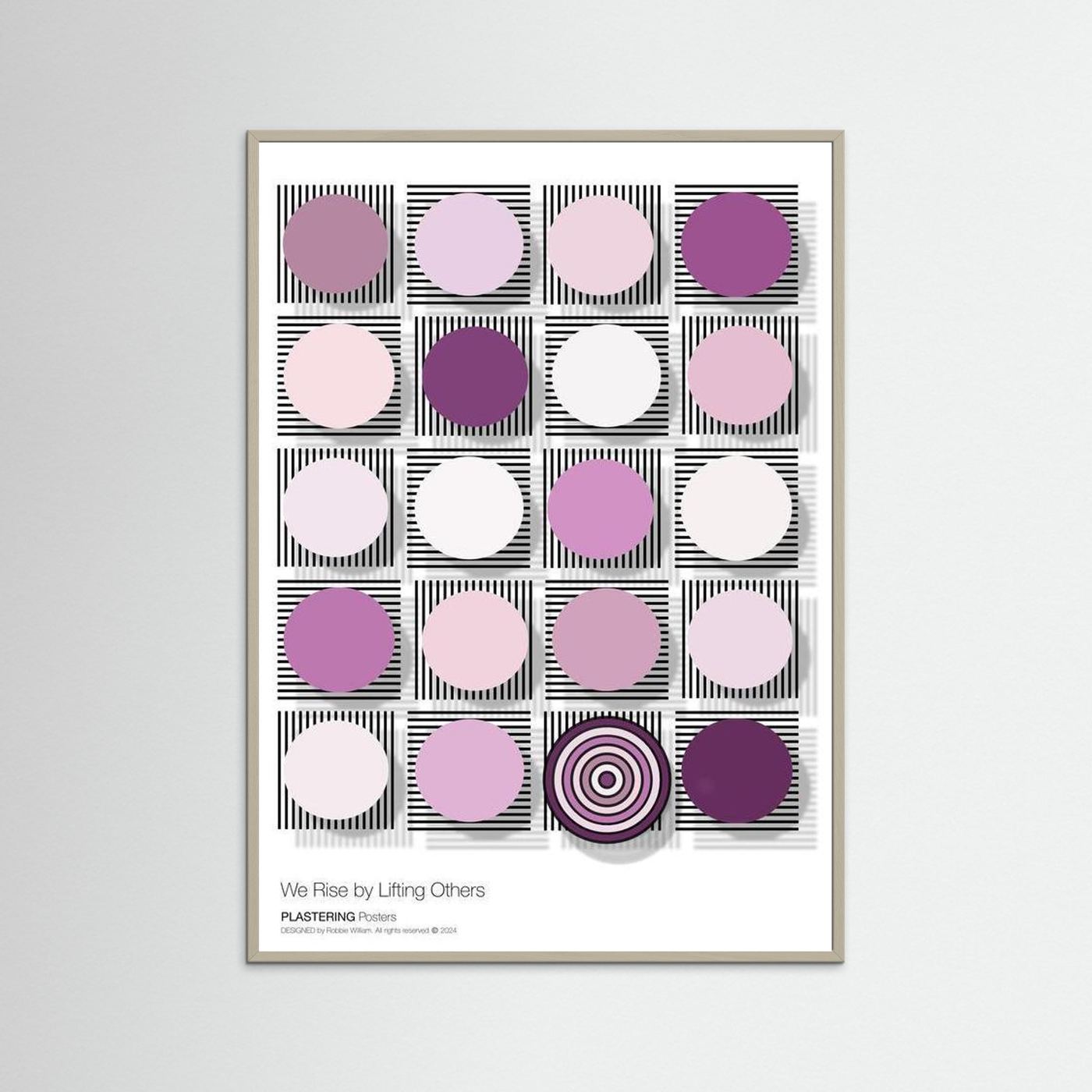 WE RISE BY LIFTING OTHERS - D003 V4 by WalkinHISlight.art - Fine Art Printed Posters