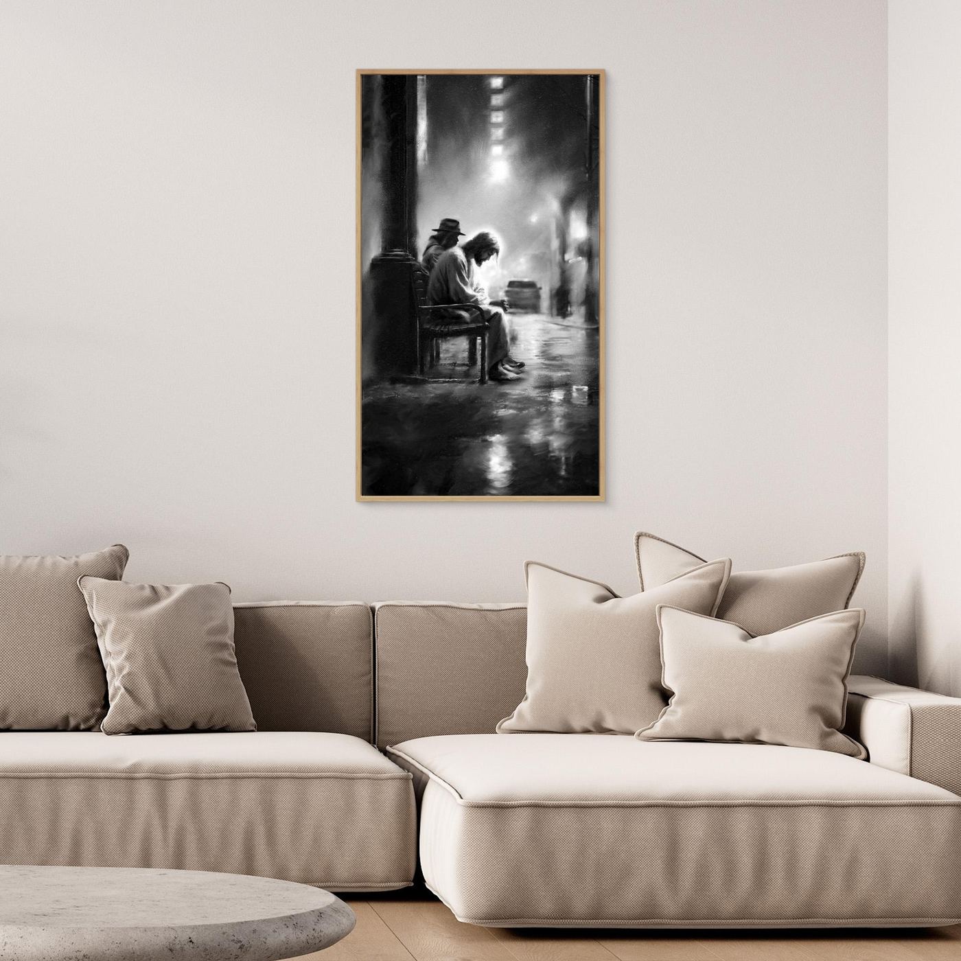 LO I AM WITH YOU ALWAYS  by WalkInHISLight.art - Fine Art Canvases