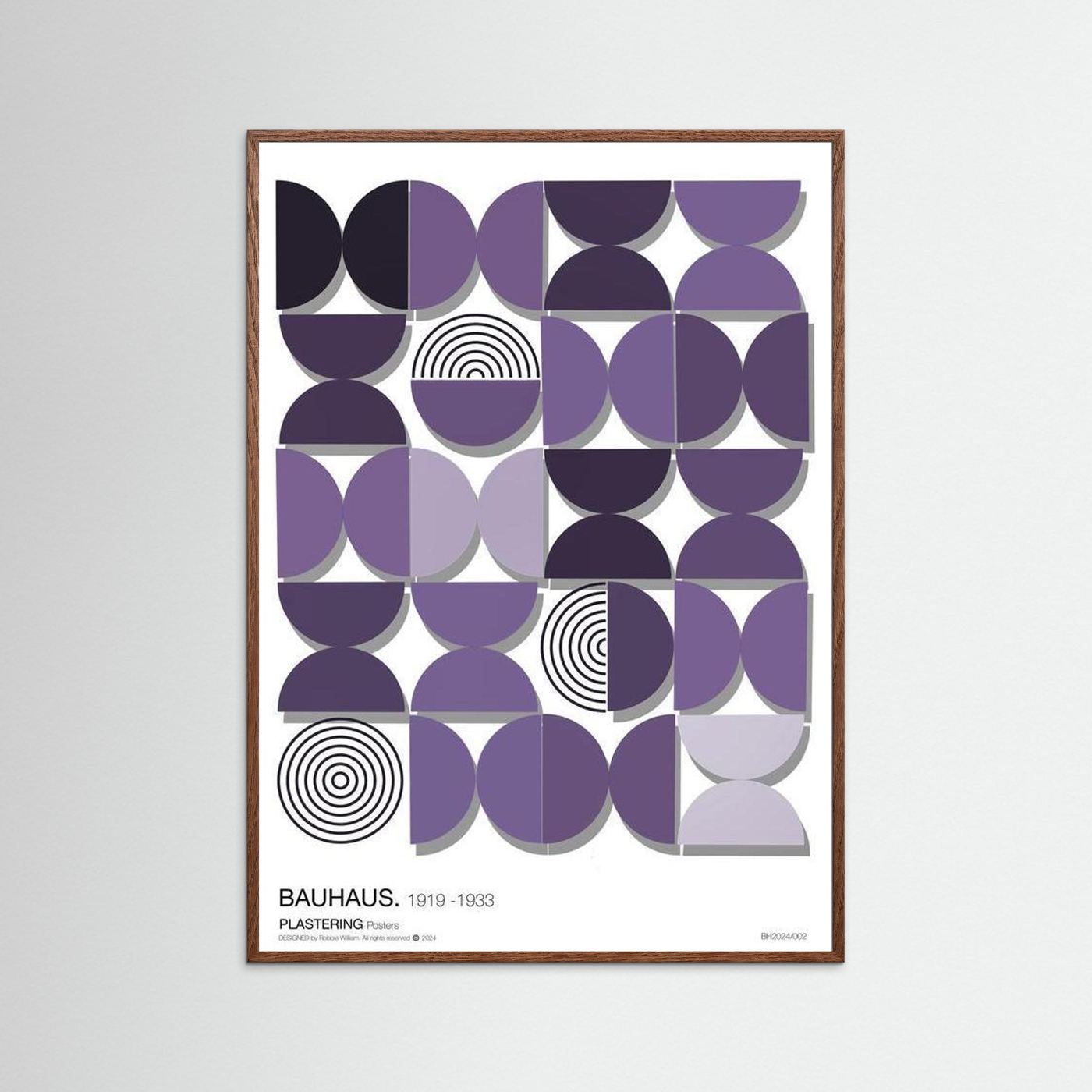 BAUHAUS 1919-1933 D002 V5 by WalkinHISlight.art - Fine Art Printed Posters