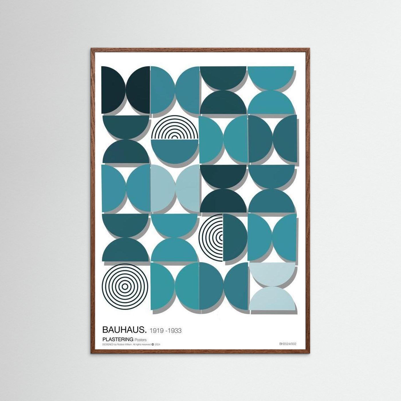 BAUHAUS 1919-1933 D002 V1  by WalkinHISlight.art - Fine Art Printed Posters