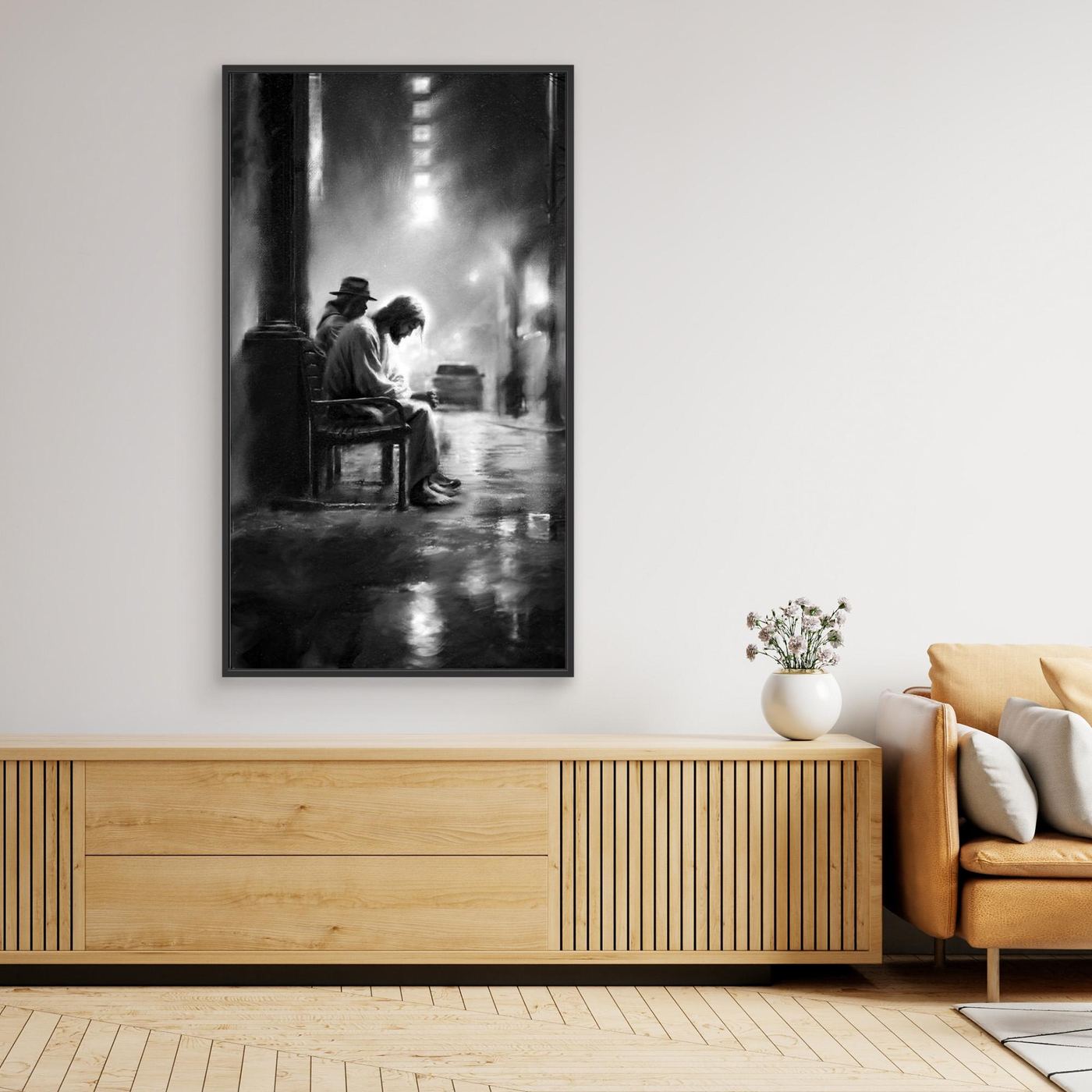 LO I AM WITH YOU ALWAYS  by WalkInHISLight.art - Fine Art Canvases