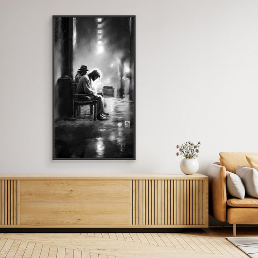 LO I AM WITH YOU ALWAYS  by WalkInHISLight.art - Fine Art Canvases