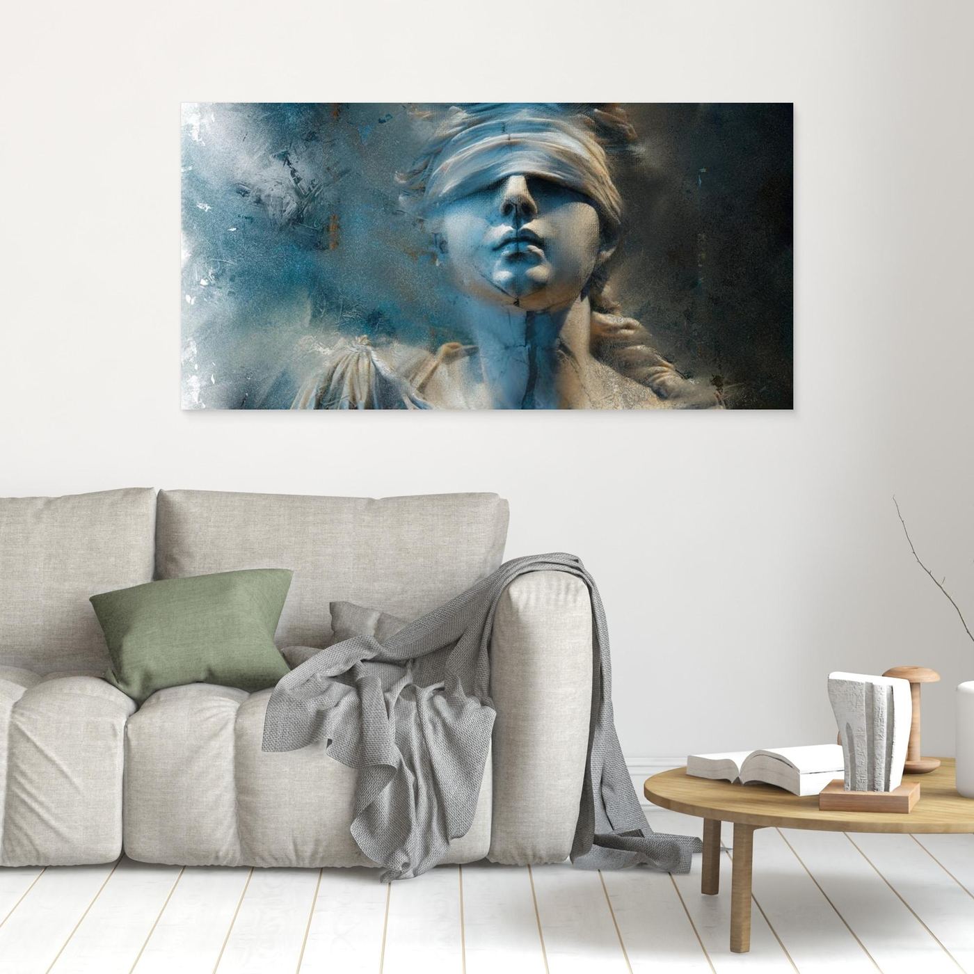 LADY JUSTICE by WalkinHISlight.art - Fine Art Canvases