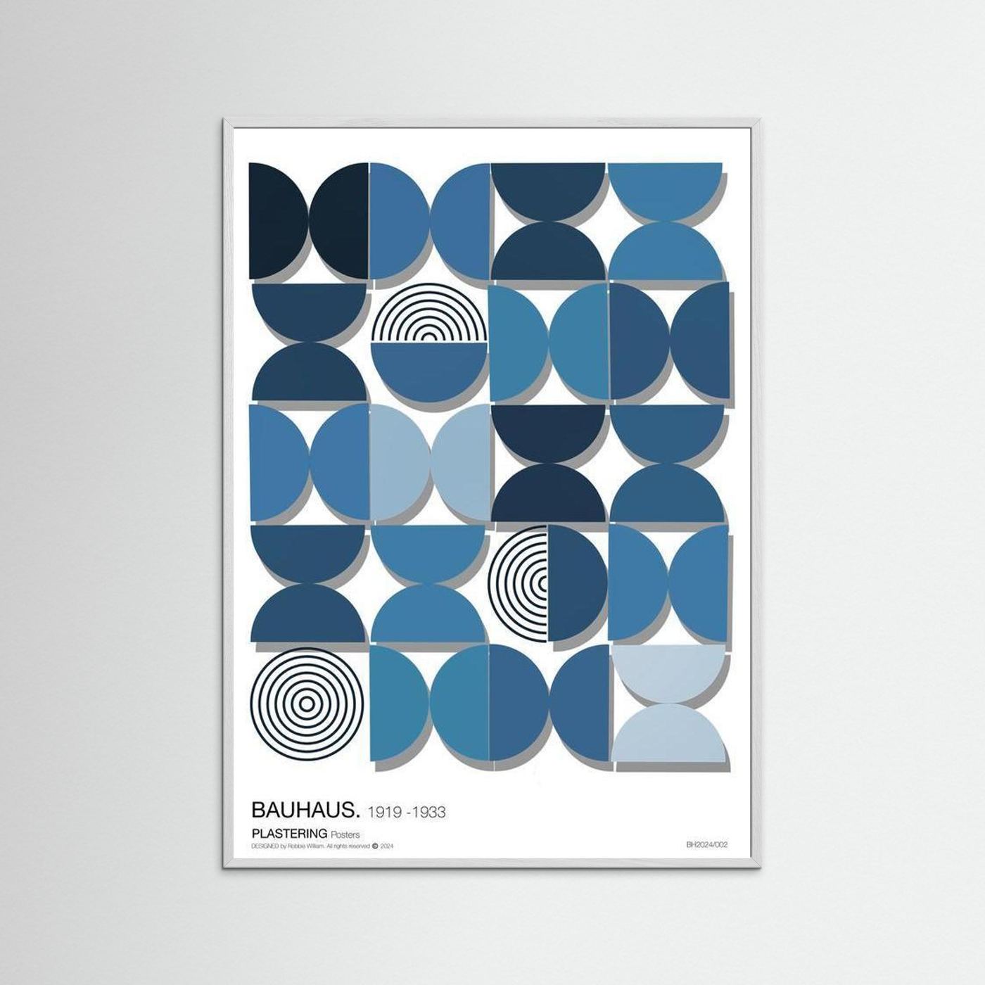 BAUHAUS 1919-1931 D002 V4 by WalkinHISlight.art - Fine Art Printed Posters