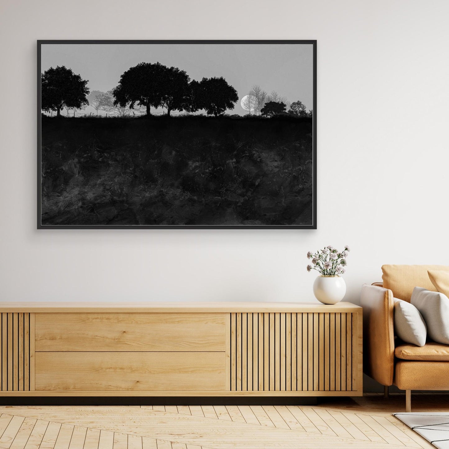 FULL MOON  by WalkinHISlight.art - Fine Art Canvases