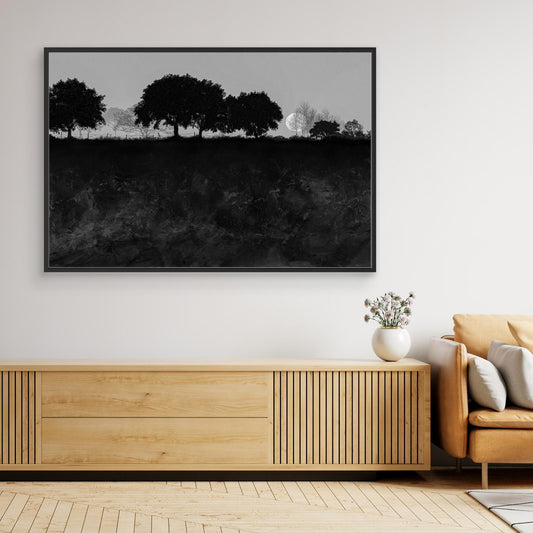 FULL MOON  by WalkinHISlight.art - Fine Art Canvases