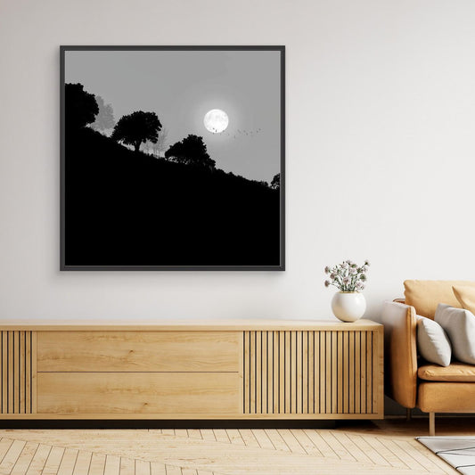 FAIR MOON RISING  by WalkinHISlight.art - Fine Art Canvases