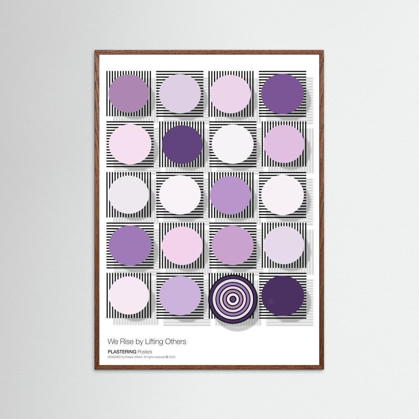 WE RISE BY LIFTING OTHERS - D003 V3 by WalkinHISlight.art - Fine Art Printed Posters