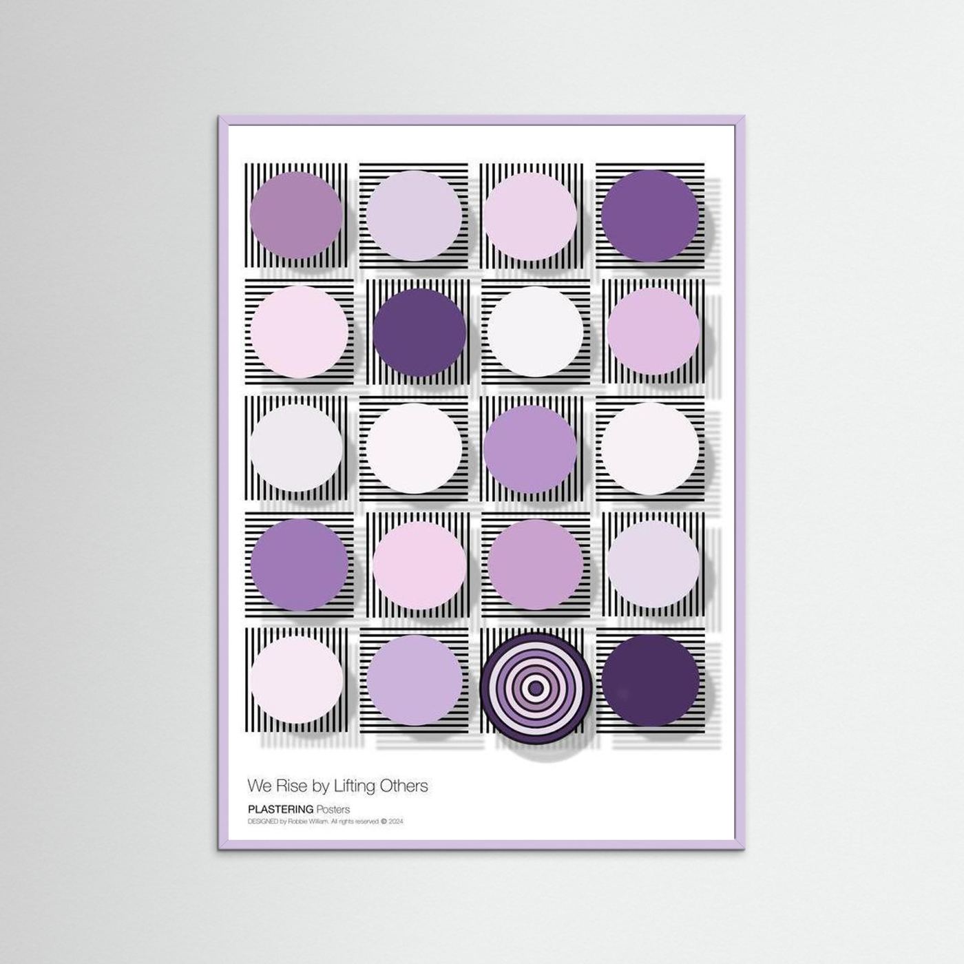 WE RISE BY LIFTING OTHERS - D003 V3 by WalkinHISlight.art - Fine Art Printed Posters