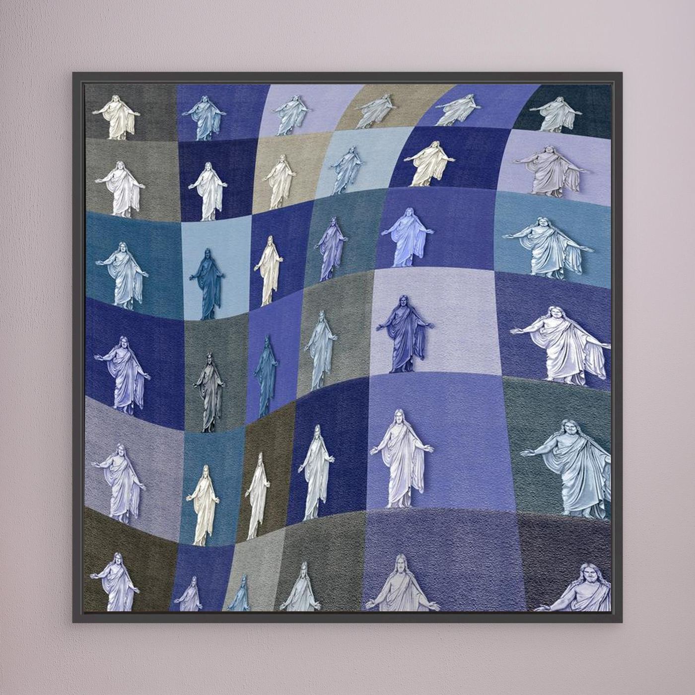 WOVEN INTO US 1  'Waves' by WalkinHISlight.art - Fine Art Canvases