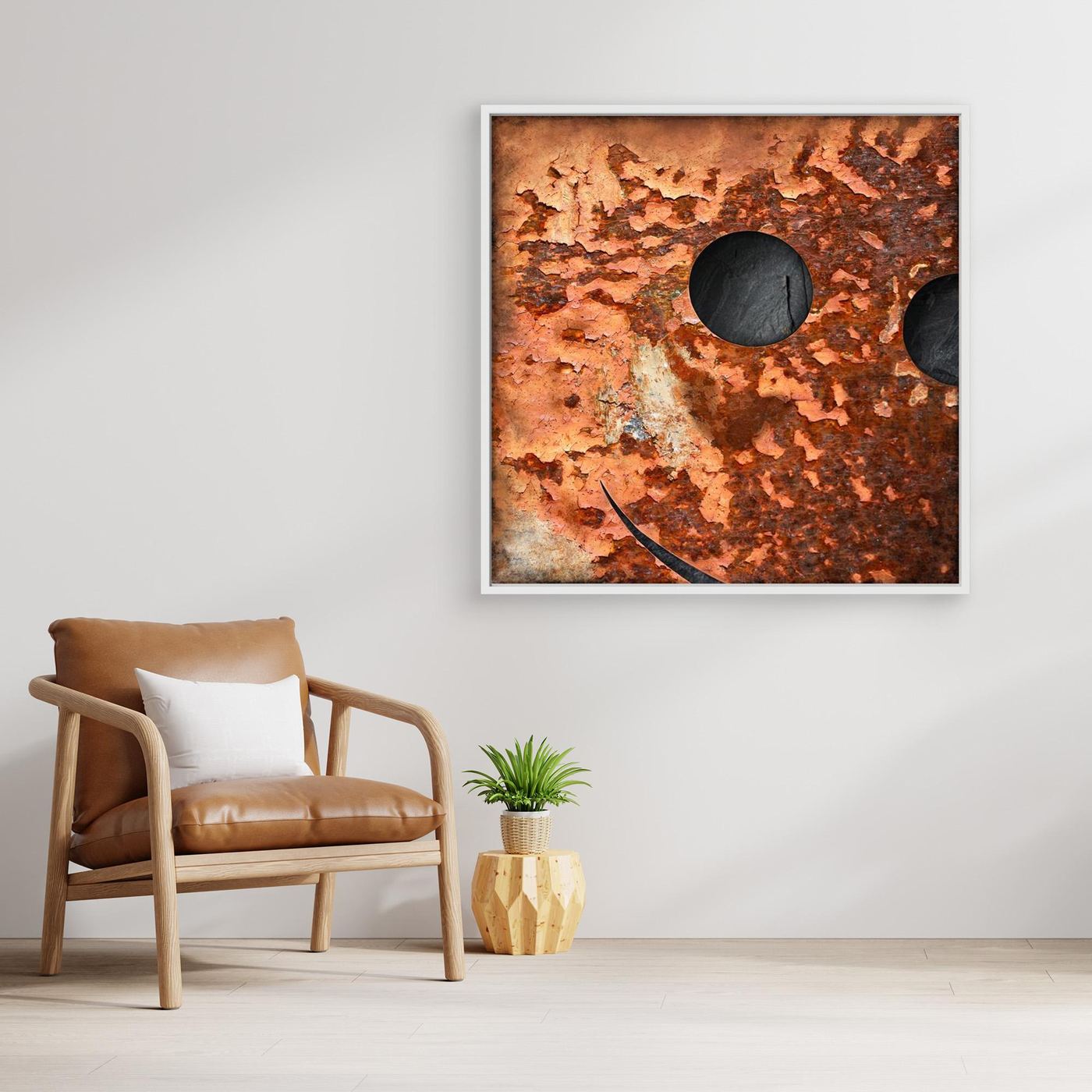 OLD RUSTY  by WalkinHISlight.art - Fine Art Canvases