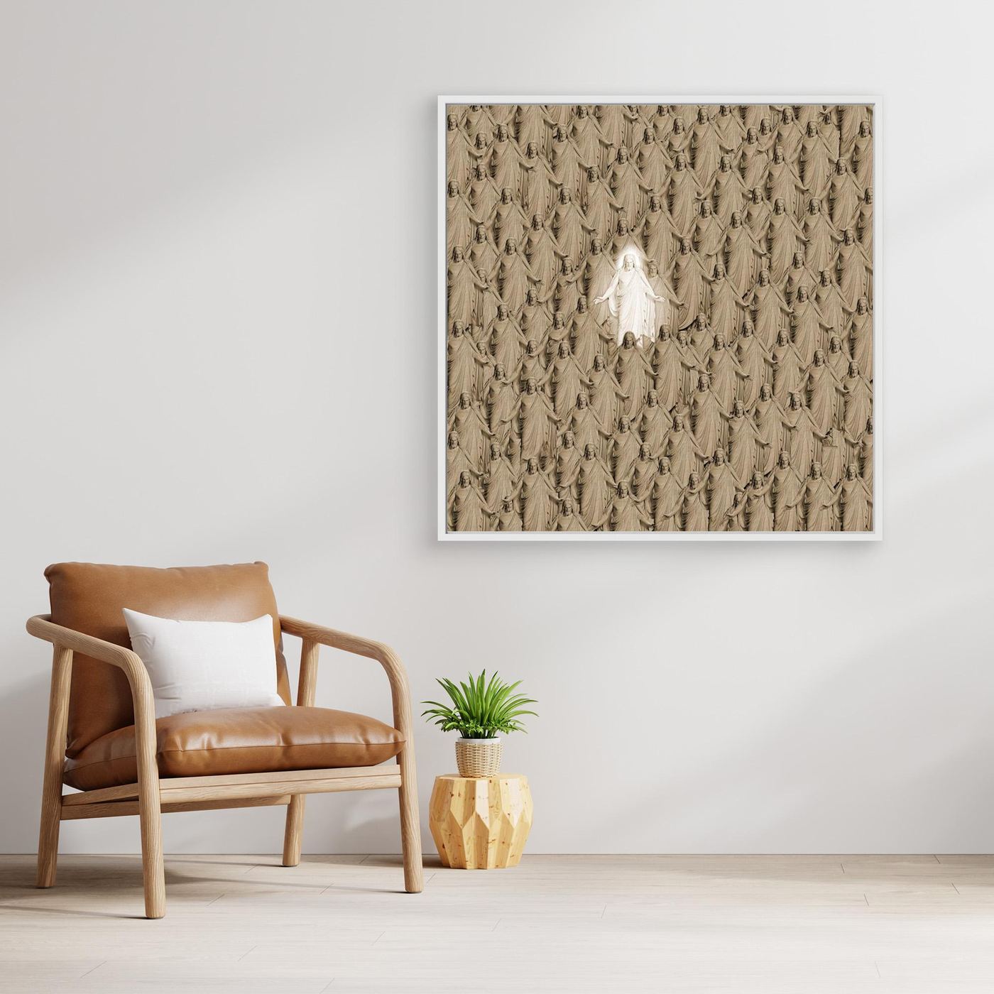 HE is ENOUGH 1 by WalkinHISlight.art - Fine Art Canvases