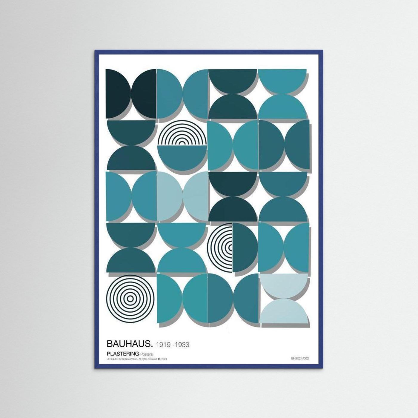 BAUHAUS 1919-1933 D002 V1  by WalkinHISlight.art - Fine Art Printed Posters