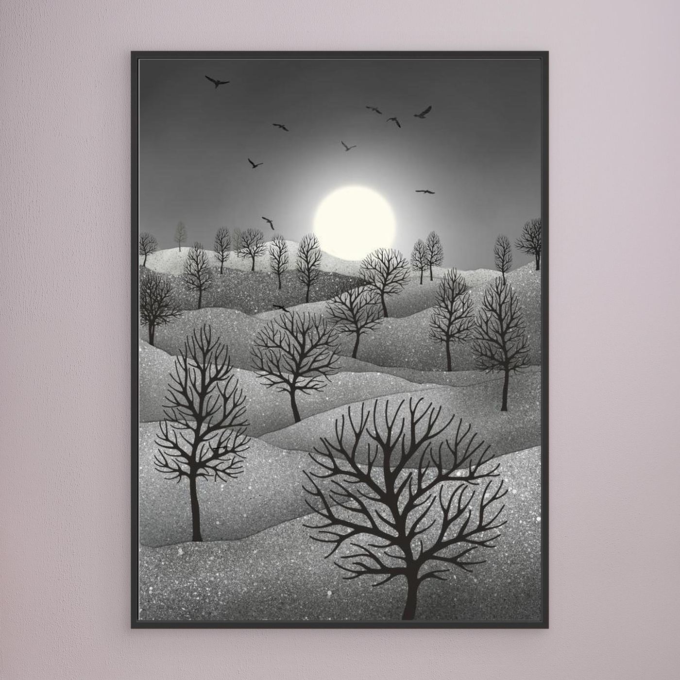 WINTER SPARKLES  by WalkinHISlight.art - Fine Art Canvases