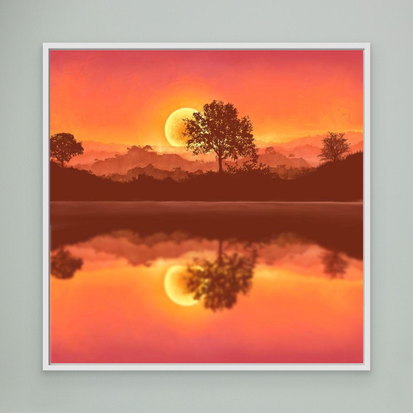 TANGERINE DREAM  by WalkinHISlight.art - Fine Art Canvases