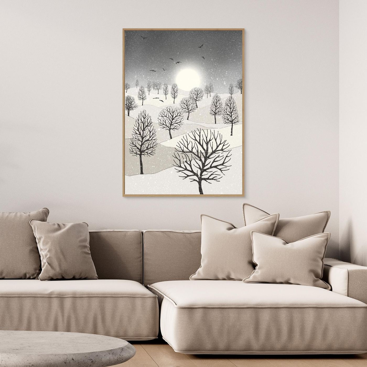 WINTER SUN  by WalkinHISlight.art - Fine Art Canvases