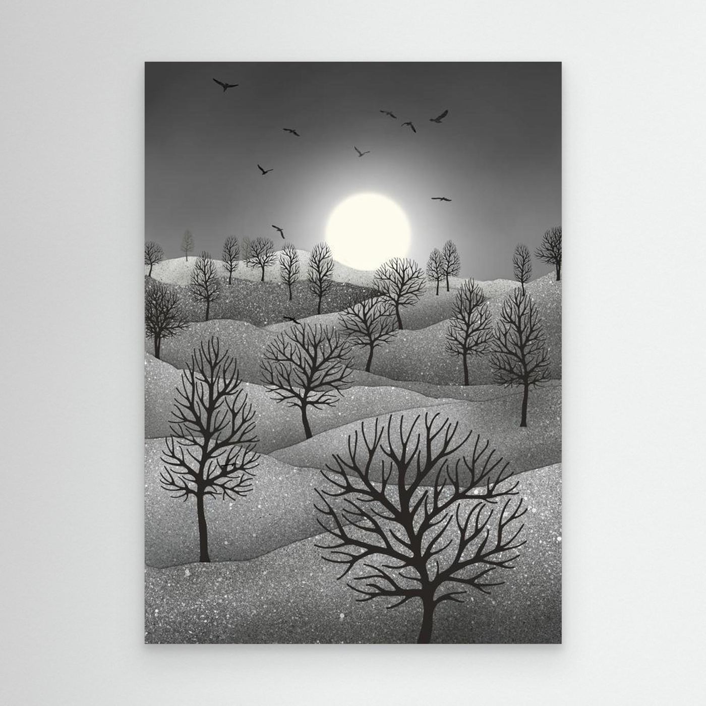 WINTER SPARKLES  by WalkinHISlight.art - Fine Art Canvases
