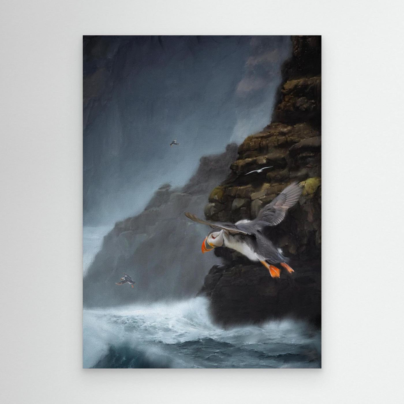 ROUGH LANDING  Walk In HIS Light | Fine Art Canvases
