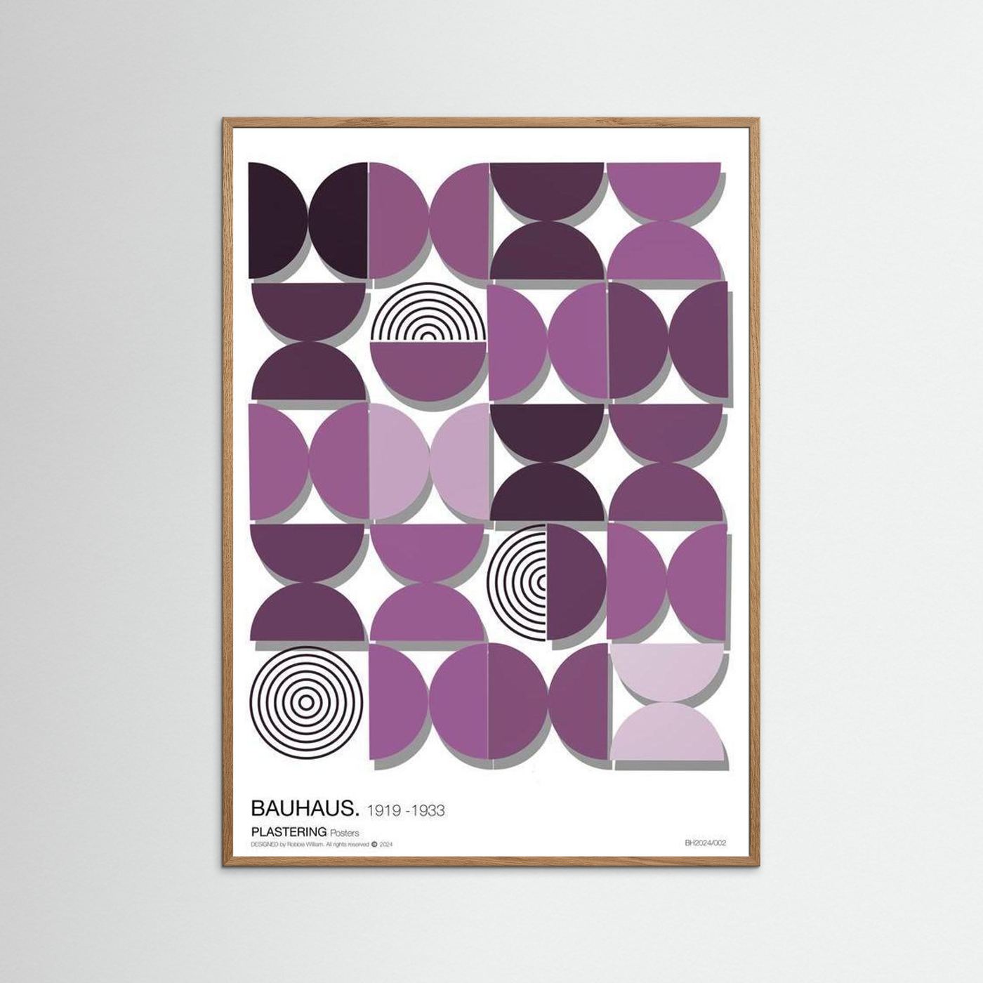 BAUHAUS 1919-1933 D002 V6 by WalkinHISlight.art - Fine Art Printed Posters