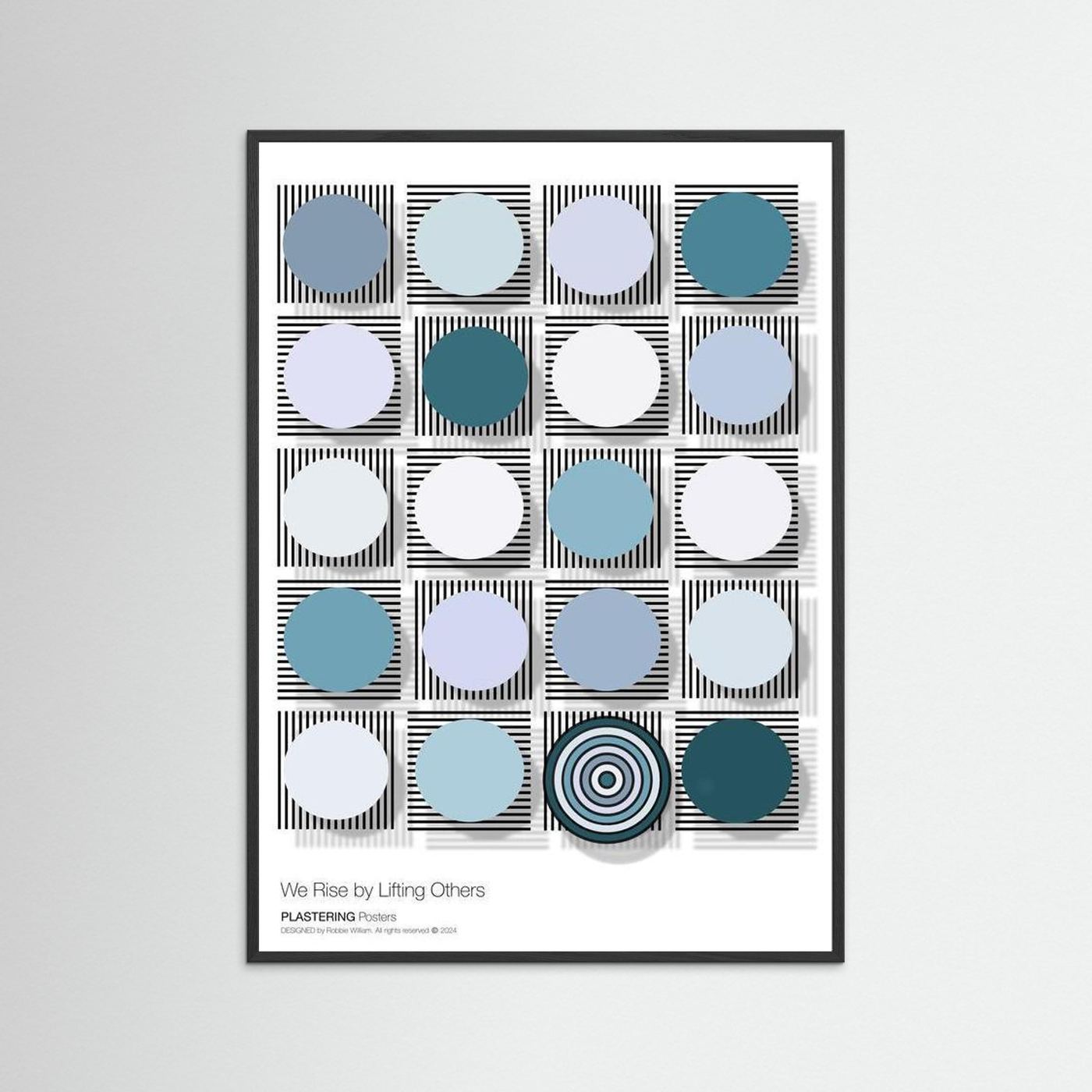 WE RISE BY LIFTING OTHERS - D003 V2  by WalkinHISlight.art - Fine Art Printed Posters