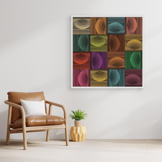 DIMPLES & PIMPLES -3   by WalkinHISlight.art - Fine Art Canvases