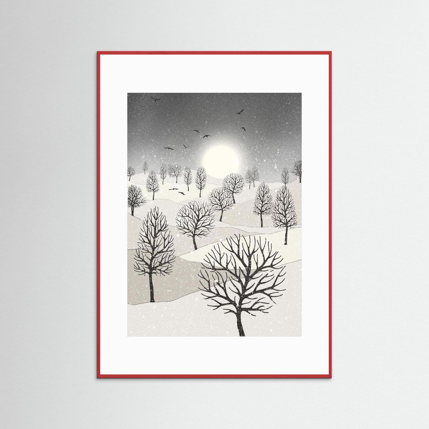 WINTER SUN  by WalkinHISlight.art - Fine ArtPrints