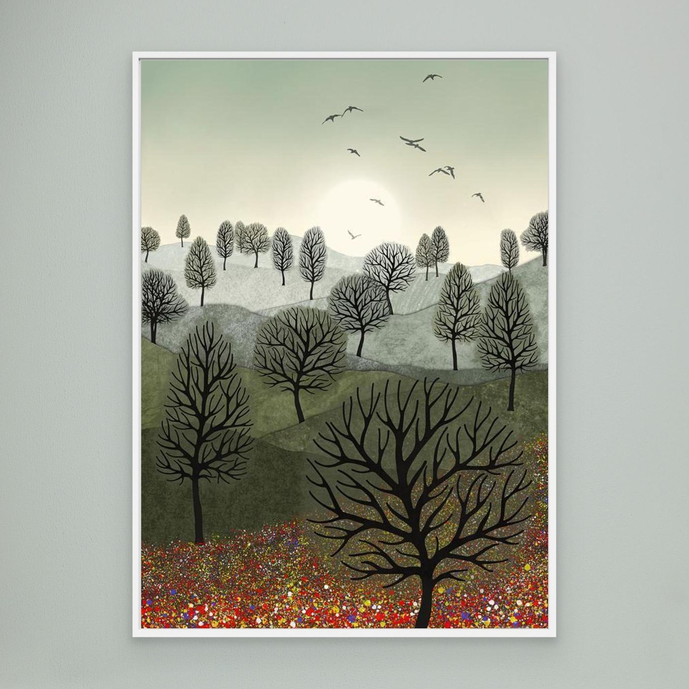 A SPASH OF COLOUR  by WalkinHISlight.art - Fine Art Canvases