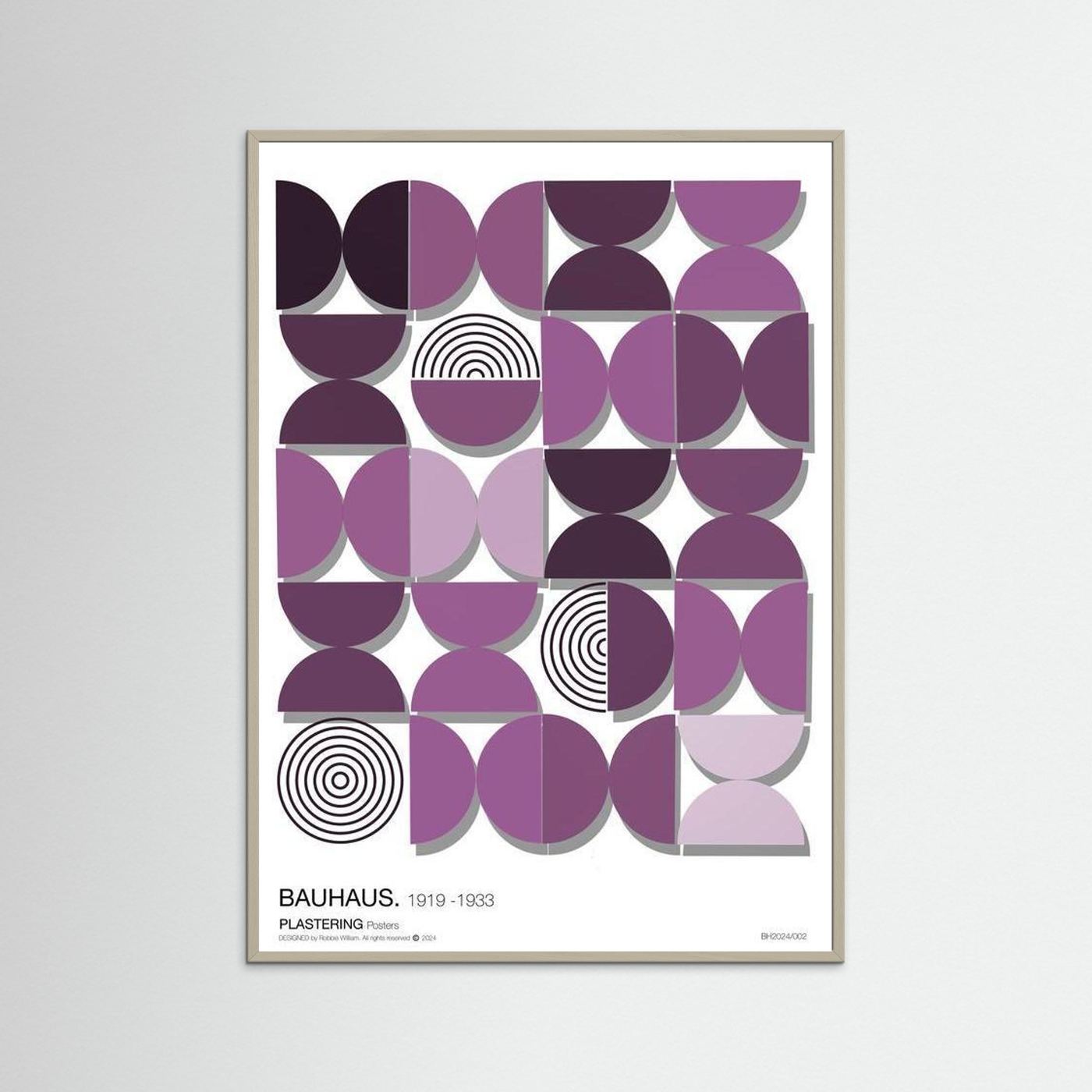 BAUHAUS 1919-1933 D002 V6 by WalkinHISlight.art - Fine Art Printed Posters