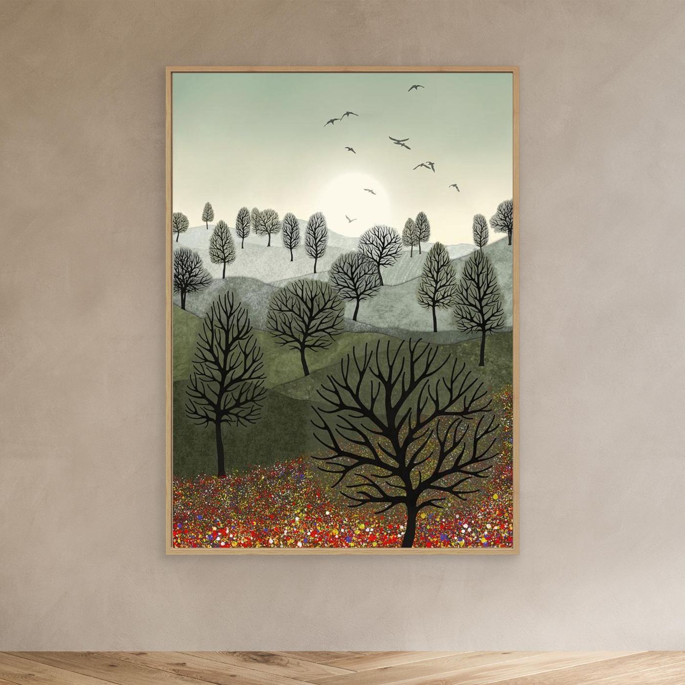 A SPASH OF COLOUR  by WalkinHISlight.art - Fine Art Canvases