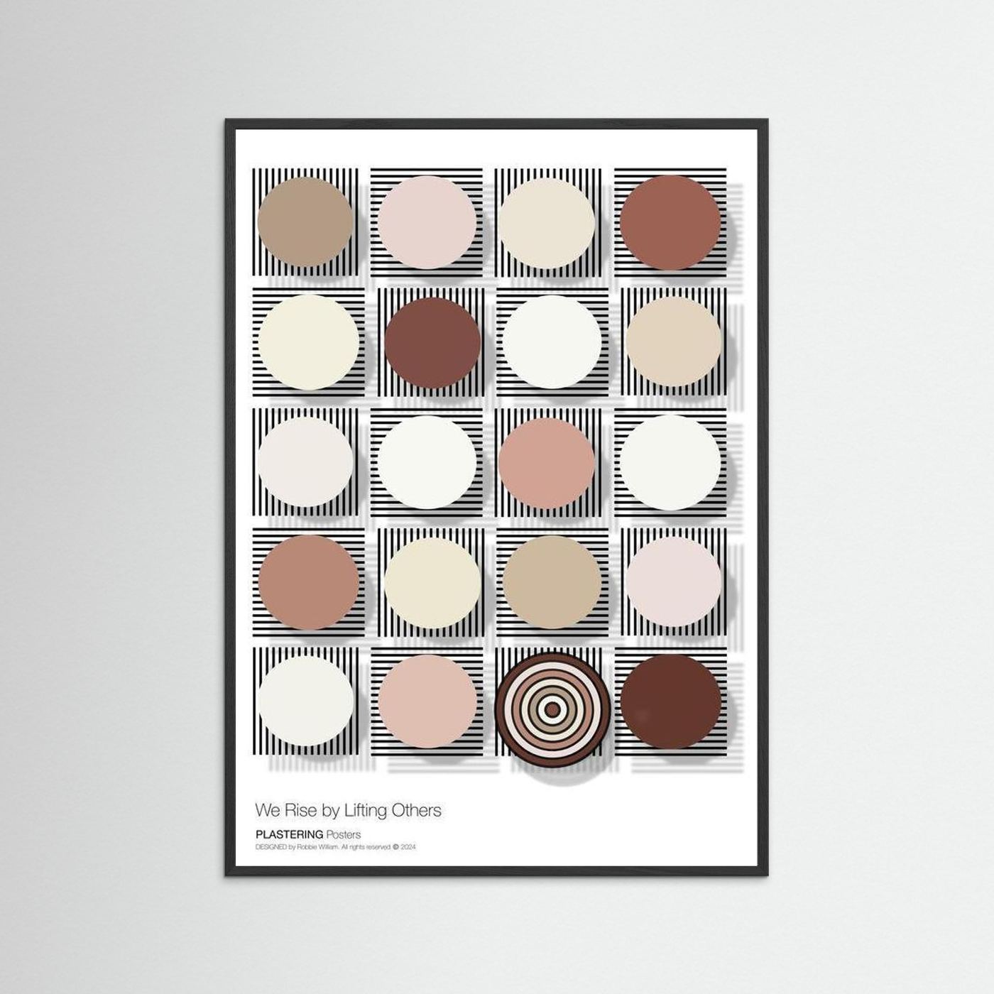 WE RISE BY LIFTING OTHERS - D003 V5 by WalkinHISlight.art - Fine Art Printed Posters