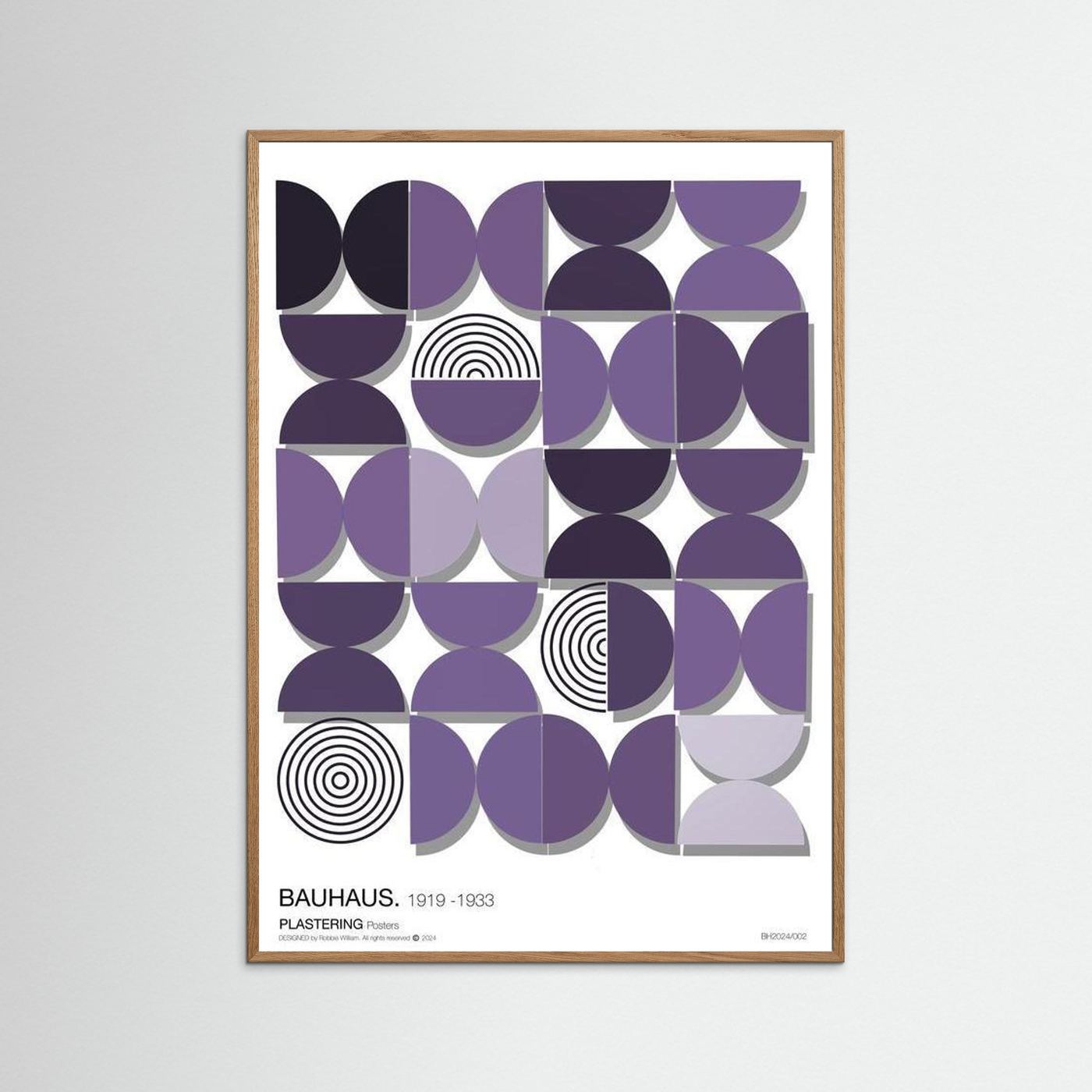 BAUHAUS 1919-1933 D002 V5 by WalkinHISlight.art - Fine Art Printed Posters