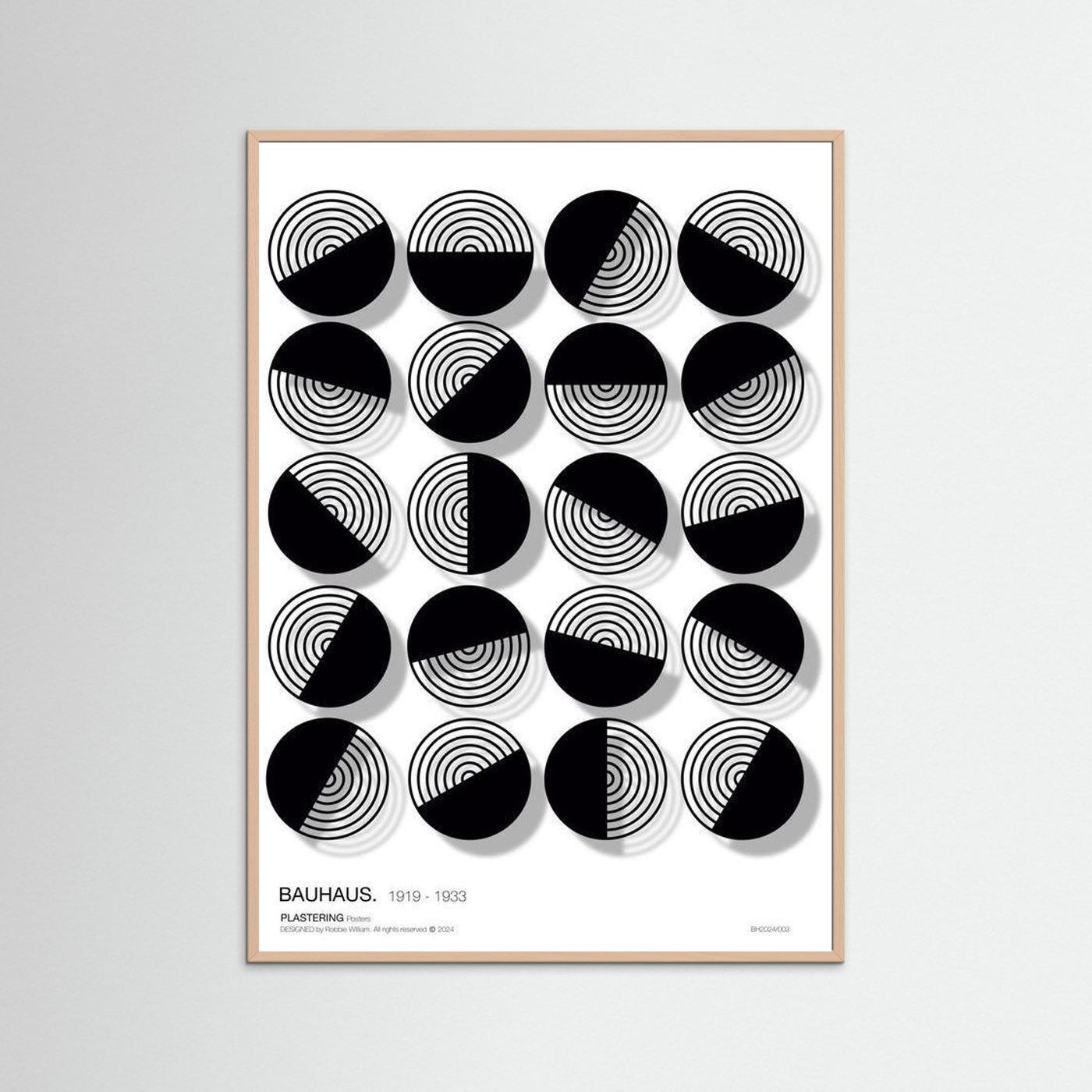BAUHAUS 1919-1933 - D001 V3  by WalkinHISlight.art - Fine Art Printed Posters