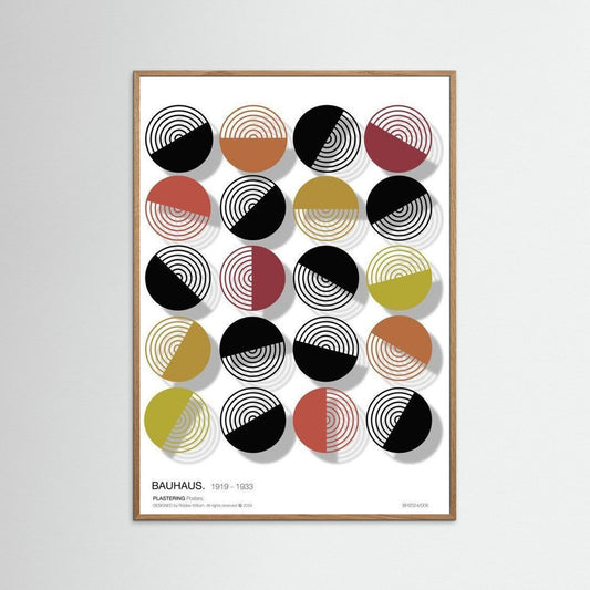 BAUHAUS 1919-1933 D001 V6  by WalinHISlight.art - Fine Art Printed Posters
