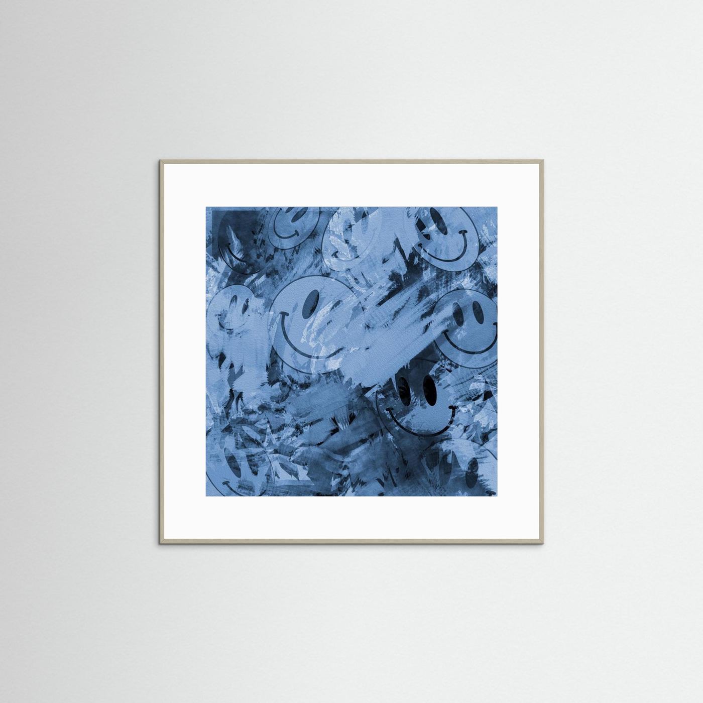 PEEK A BOO 2 'Blue' by WalkinHISlight.art - Fine Art Prints