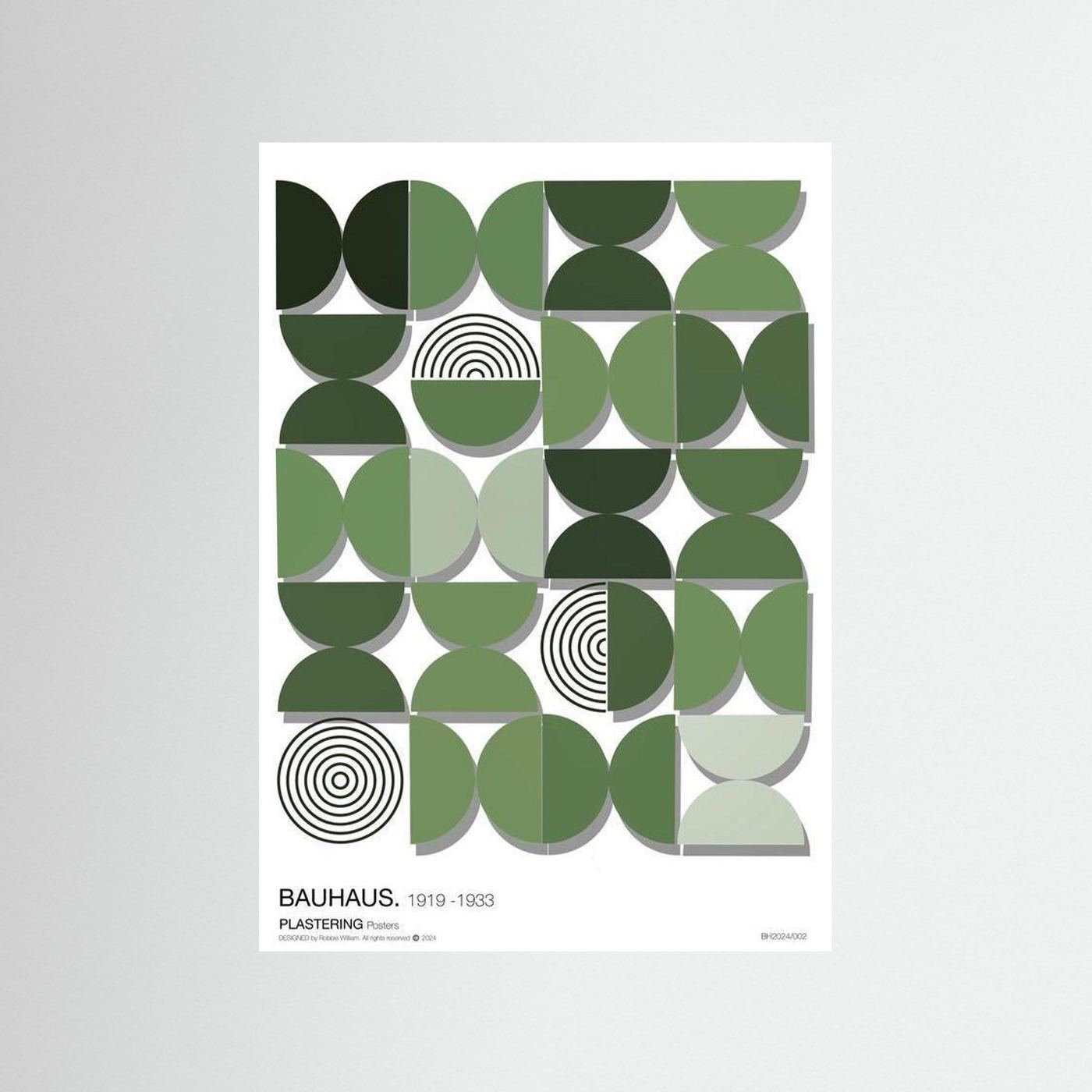 BAUHAUS 1919-1931 D002 V3 by WalkinHISlight.art - Fine Art Printed Posters