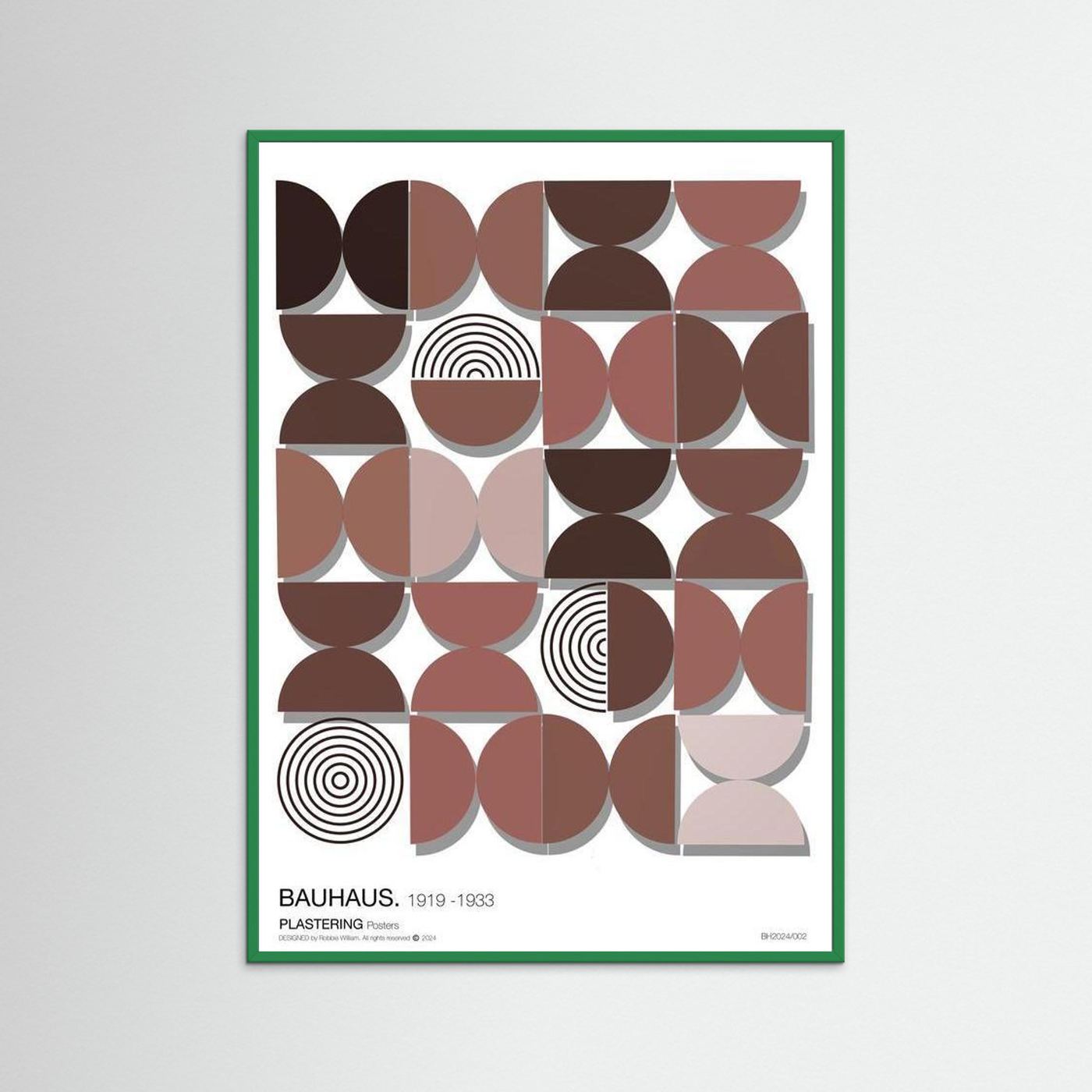 BAUHAUS 1919-1933 D002 V2 by WalkinHISlight.art - Fine Art Printed Posters